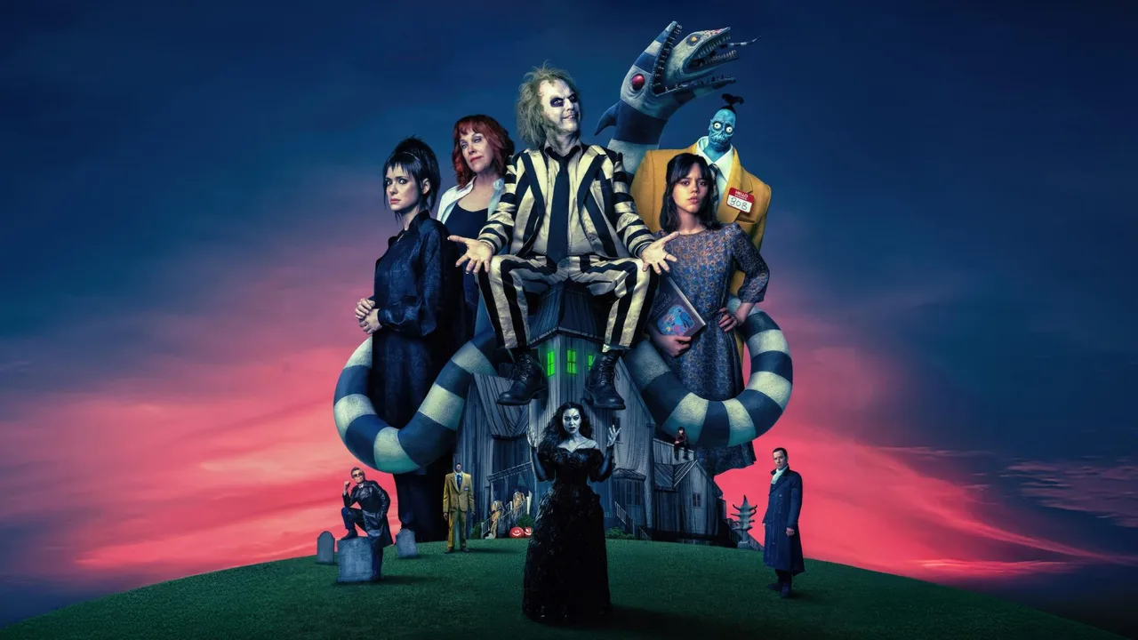 نمای پسزمینه Beetlejuice Beetlejuice