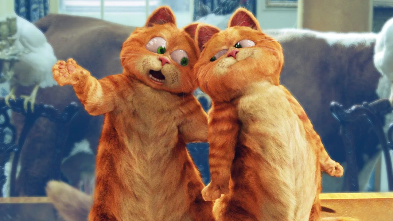 نمای پسزمینه Garfield: A Tail of Two Kitties