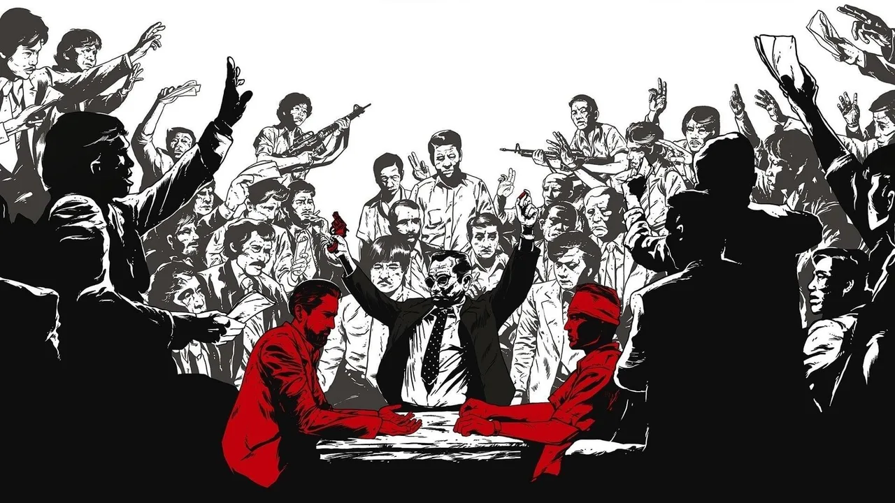 نمای پسزمینه شکارچی گوزن