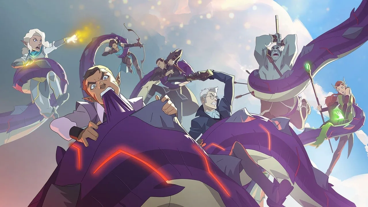 نمای پسزمینه The Legend of Vox Machina