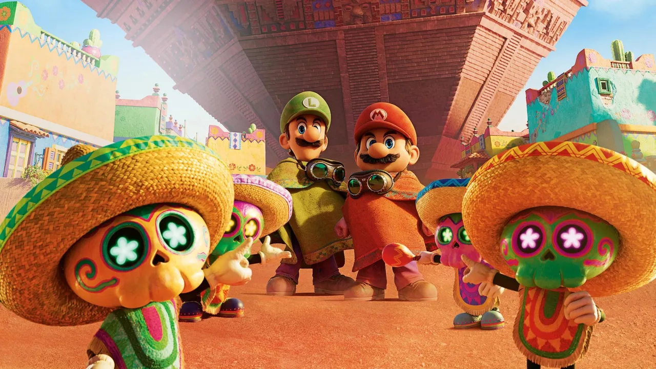 نمای پسزمینه The Super Mario Galaxy Movie