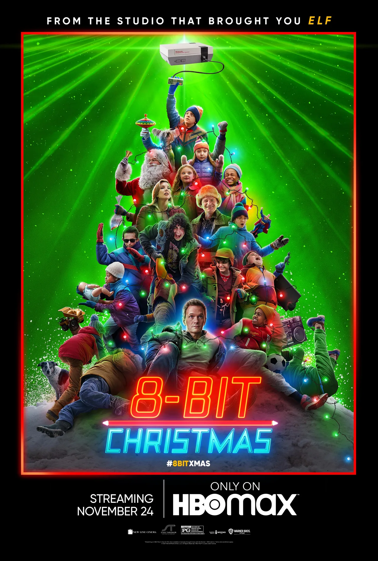 پوستر 8-Bit Christmas