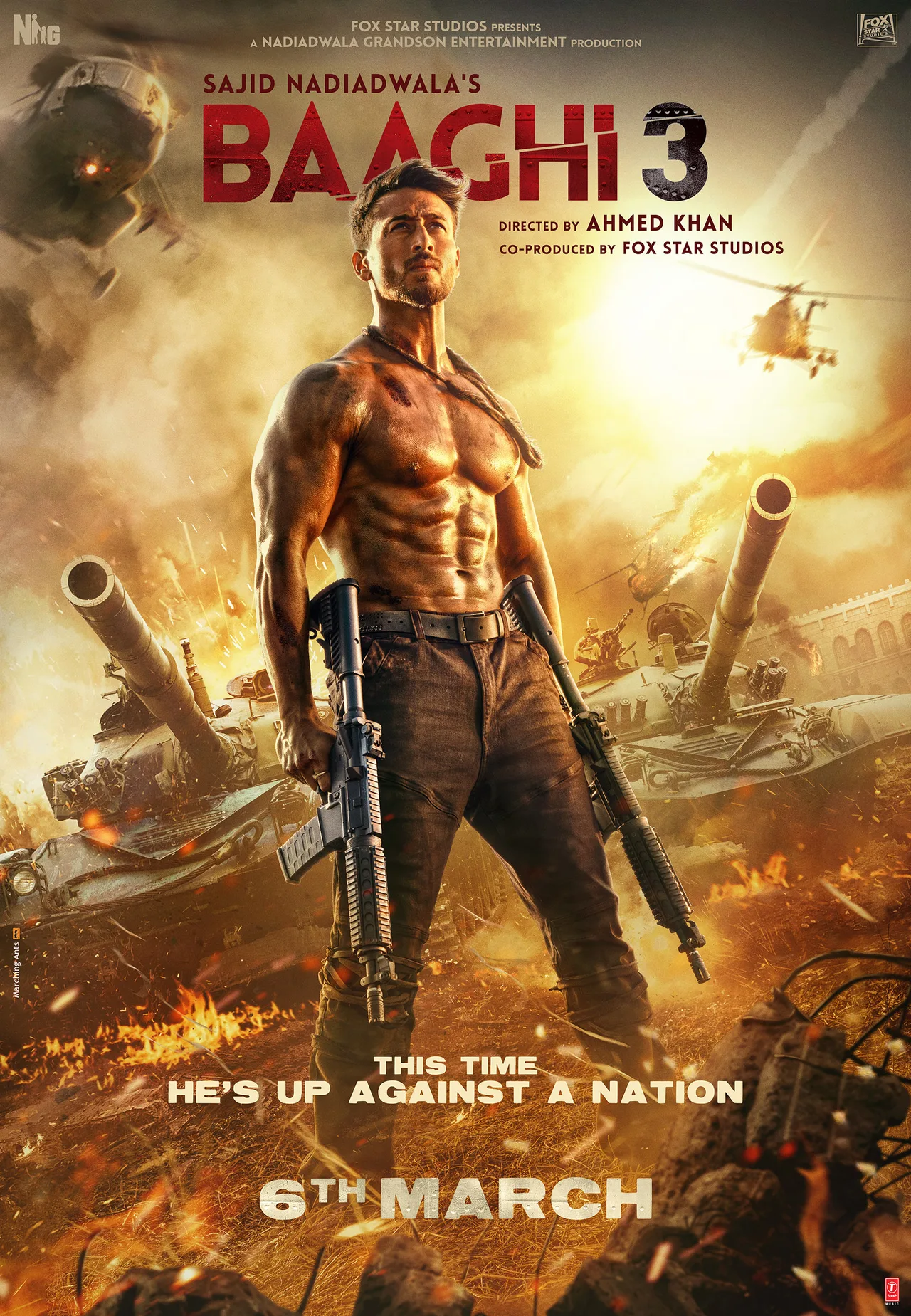 پوستر Baaghi 3