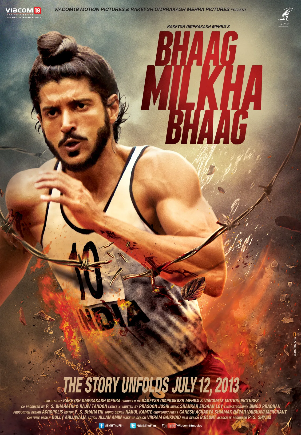 پوستر Bhaag Milkha Bhaag