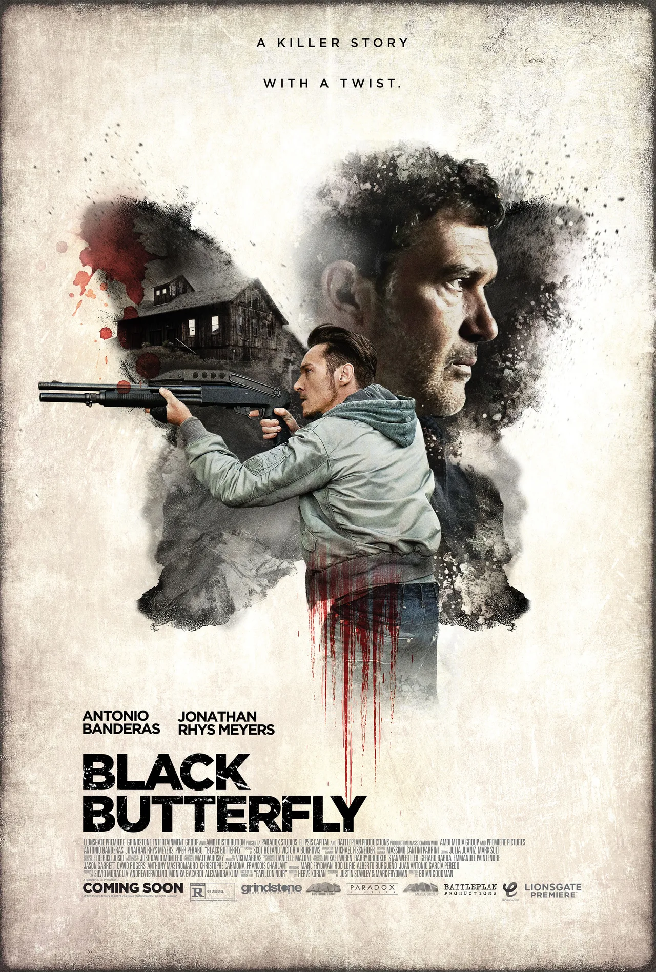 پوستر Black Butterfly