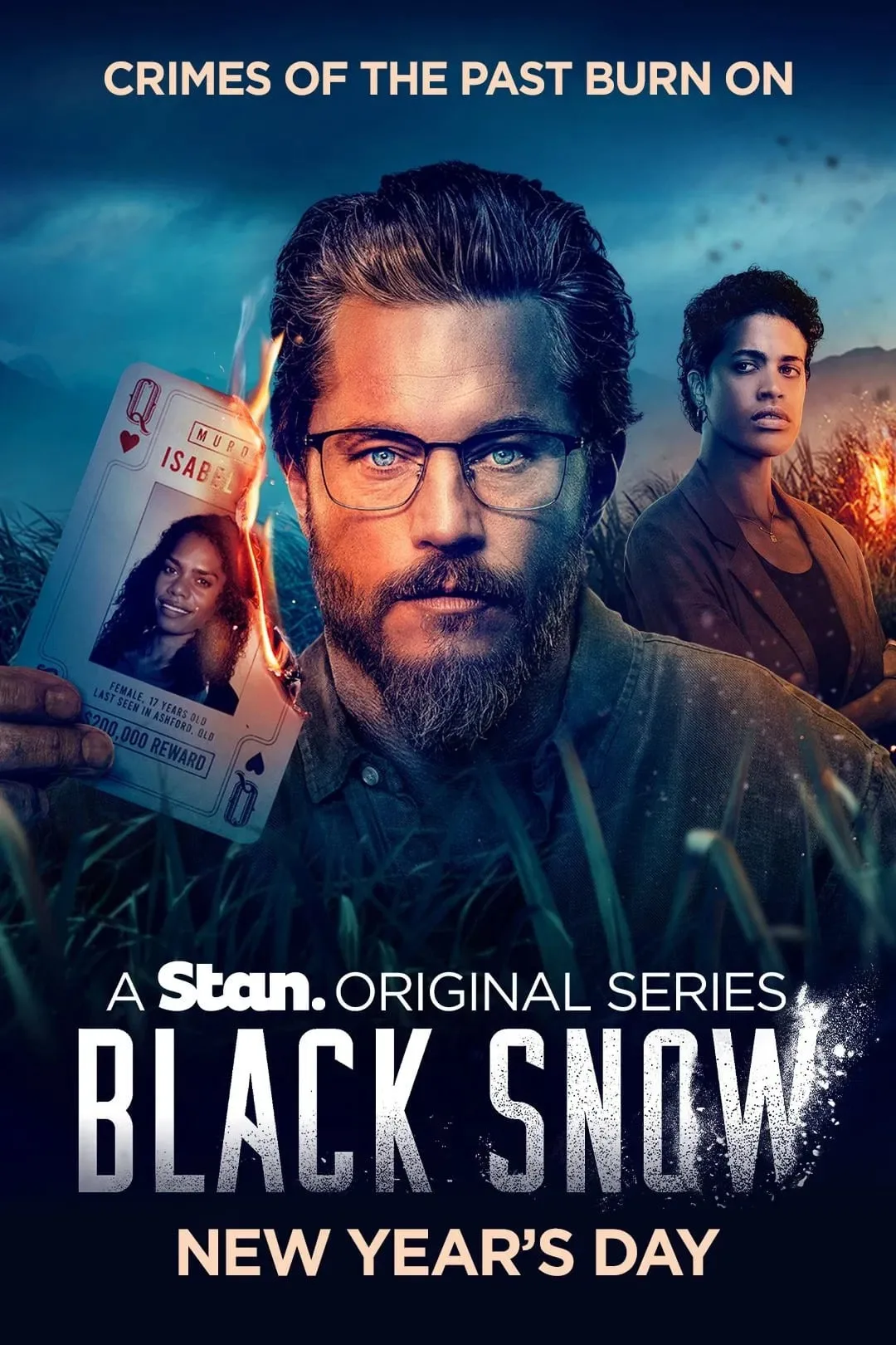 پوستر Black Snow