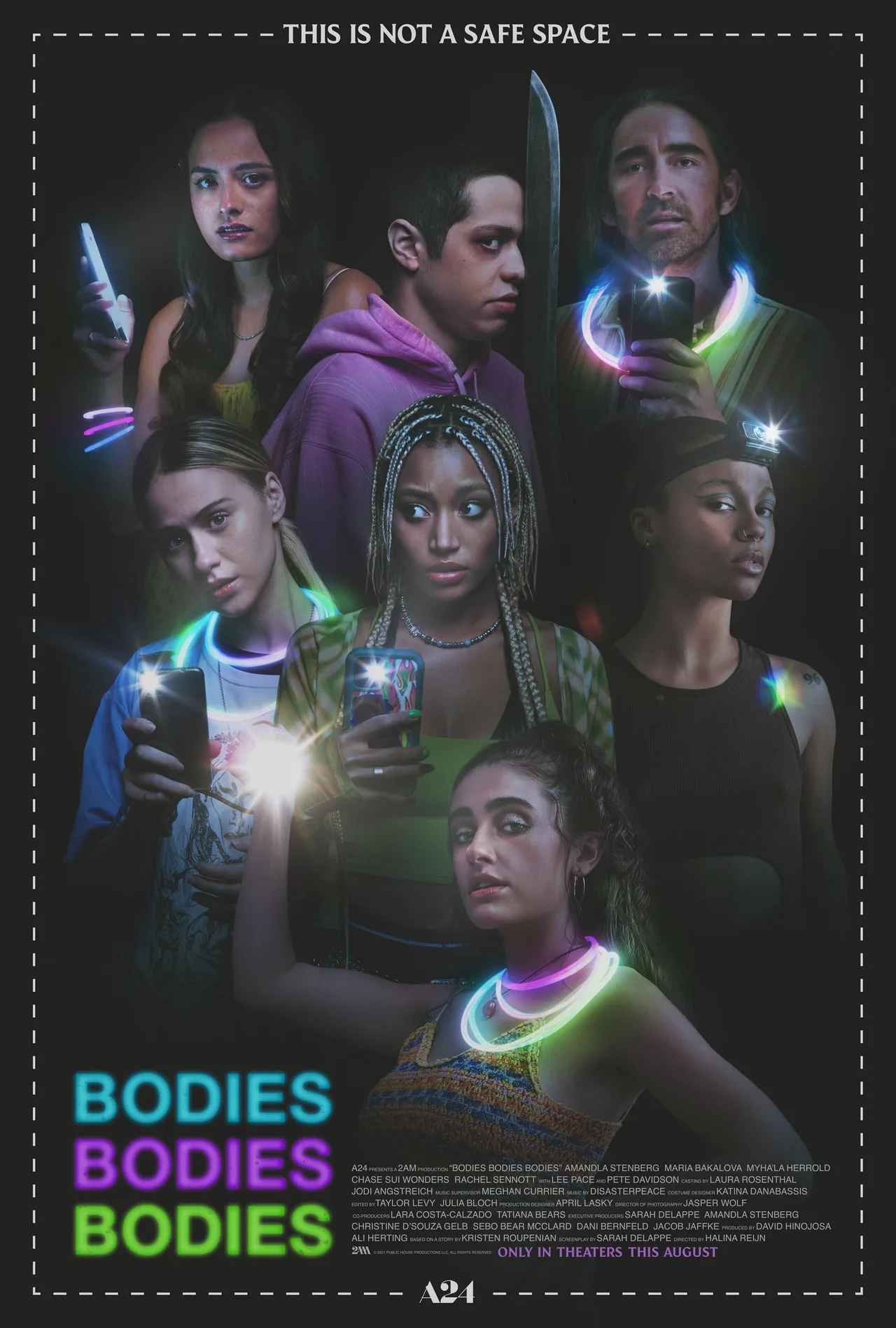 پوستر Bodies Bodies Bodies