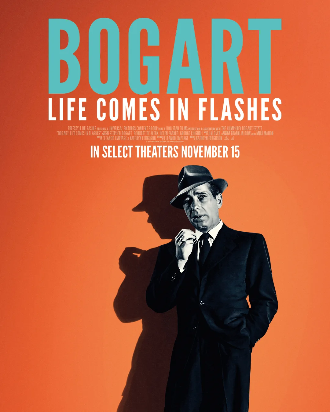 پوستر Bogart: Life Comes in Flashes