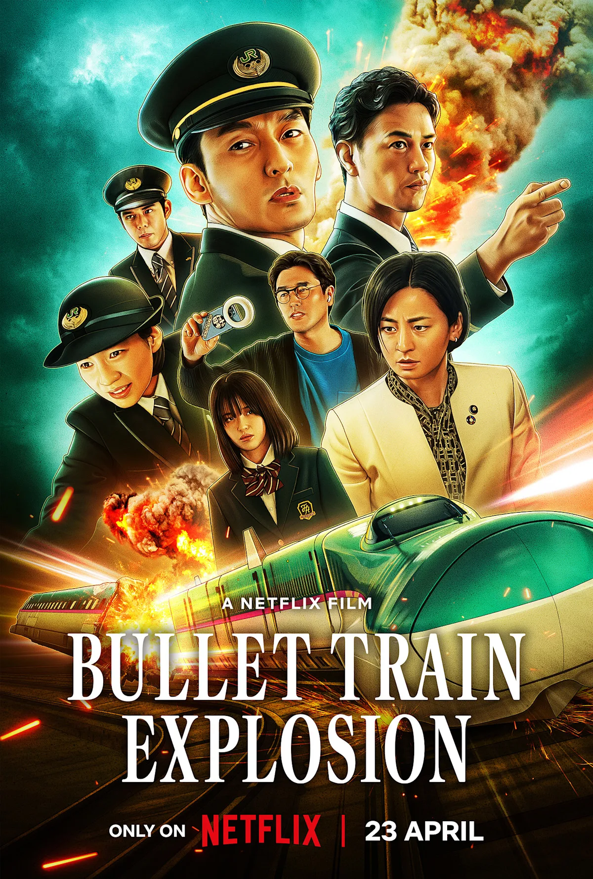 پوستر Bullet Train Explosion