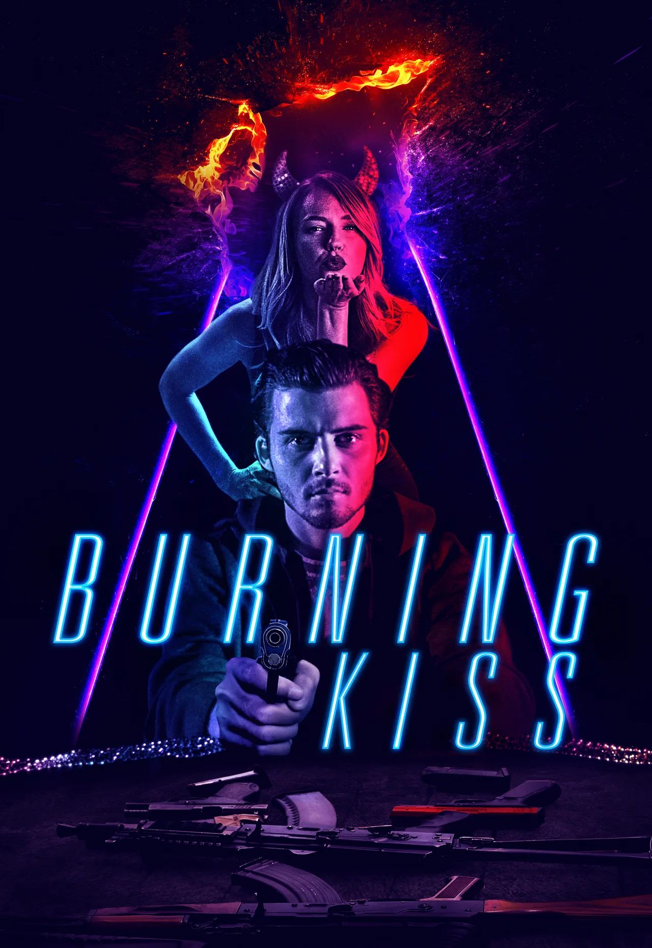 پوستر Burning Kiss