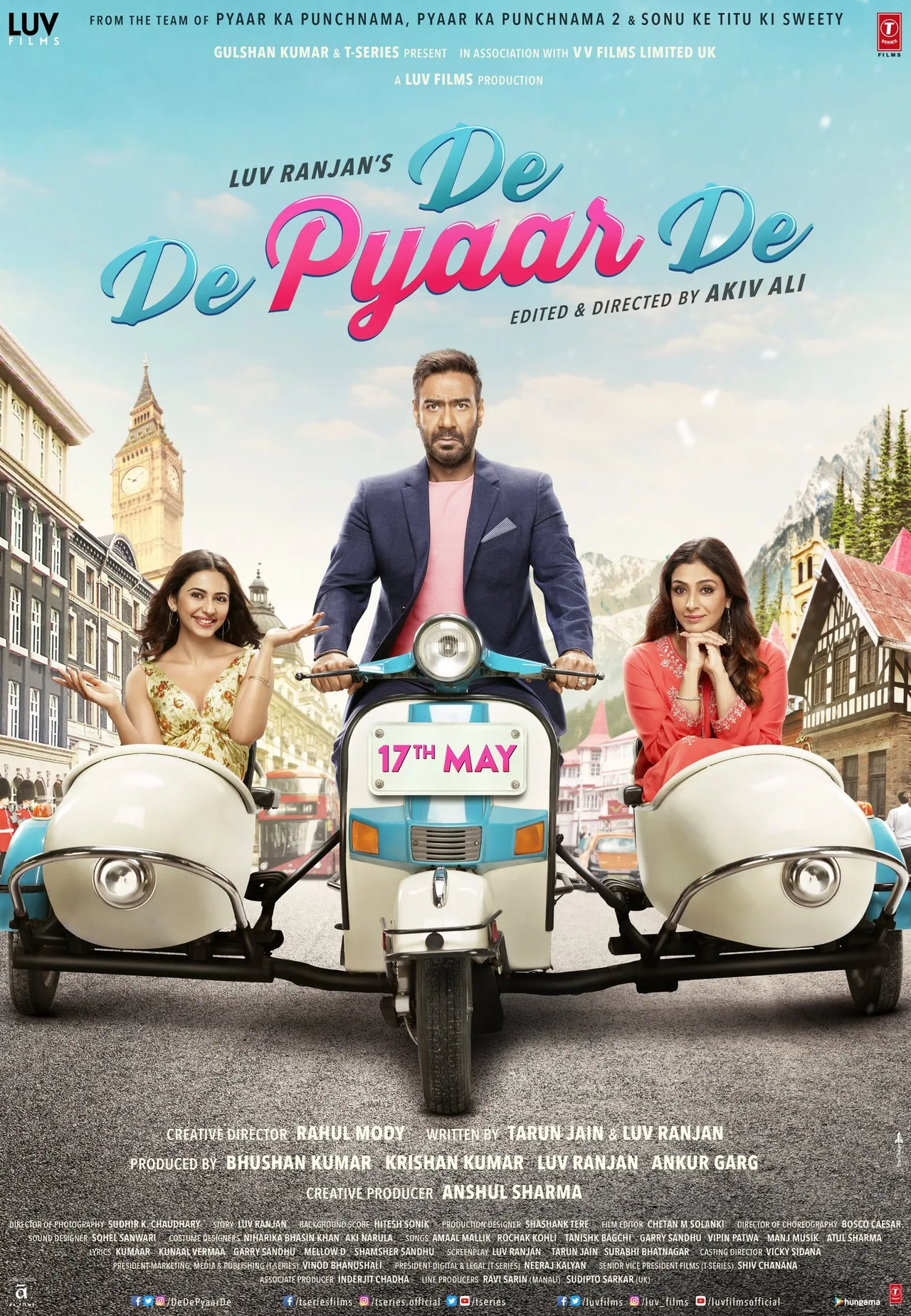 پوستر De De Pyaar De