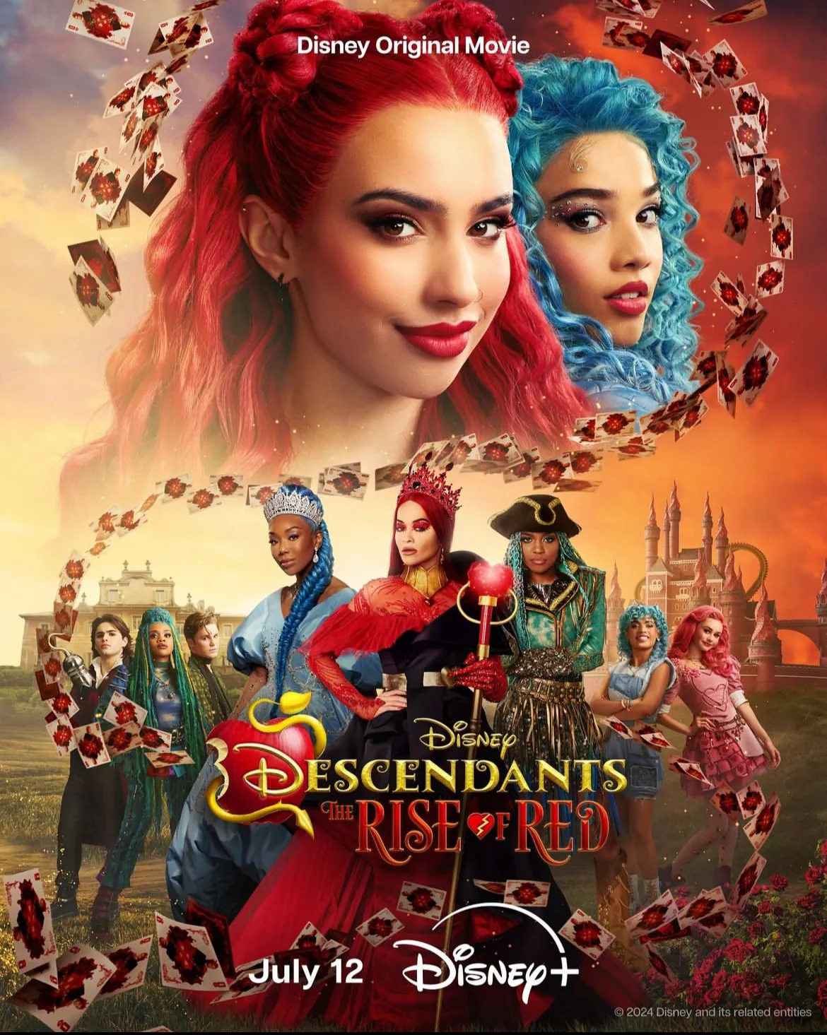 پوستر Descendants: The Rise of Red