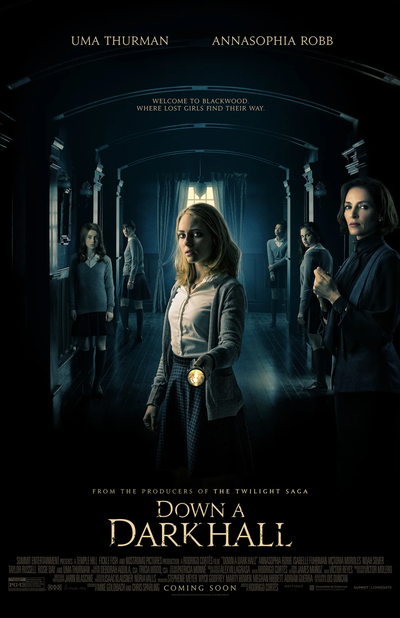 پوستر Down a Dark Hall