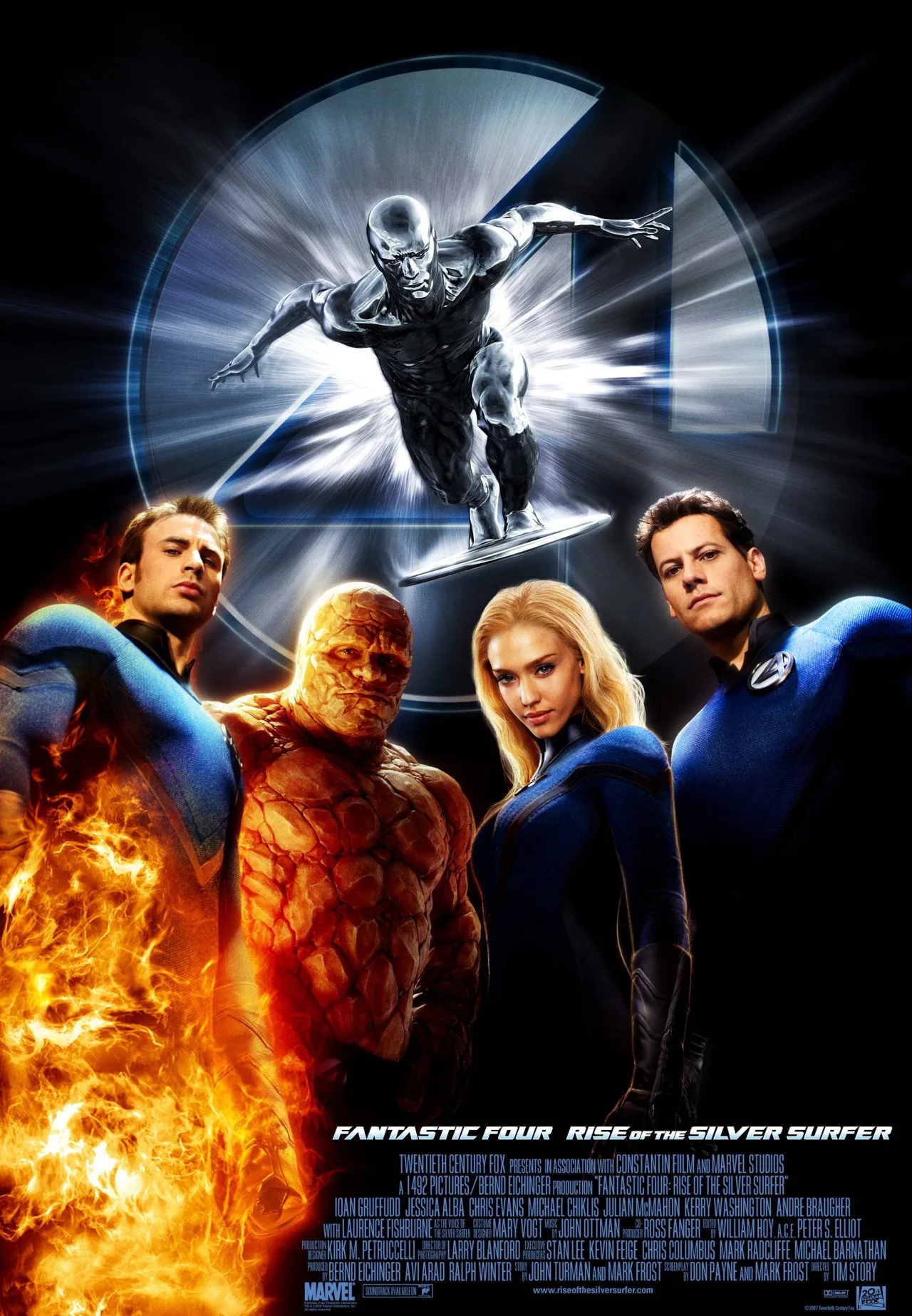پوستر Fantastic Four: Rise of the Silver Surfer