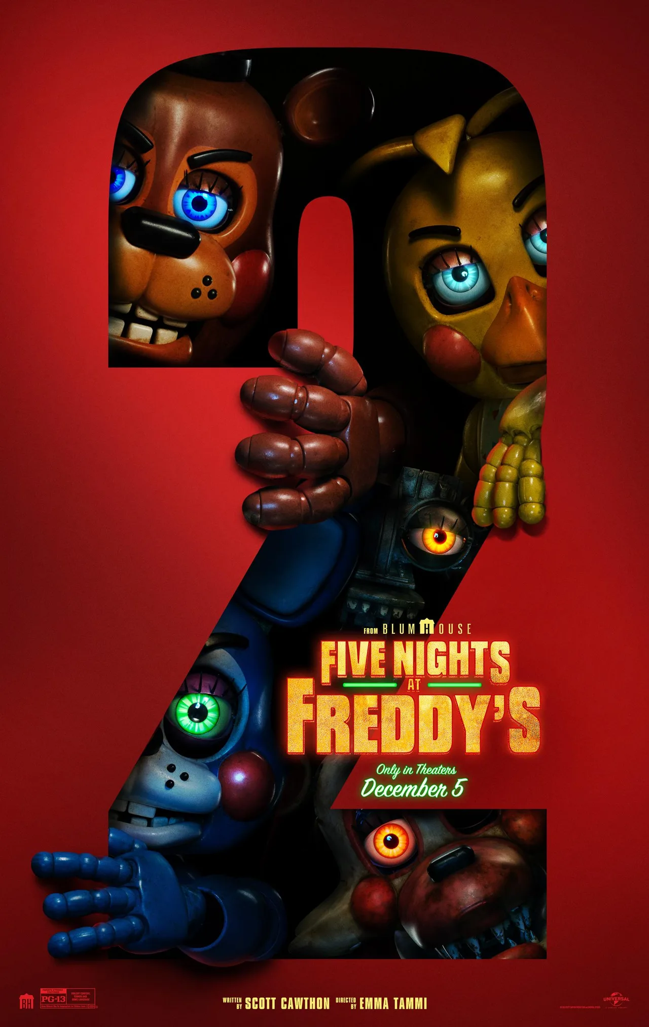 پوستر Five Nights at Freddy's 2