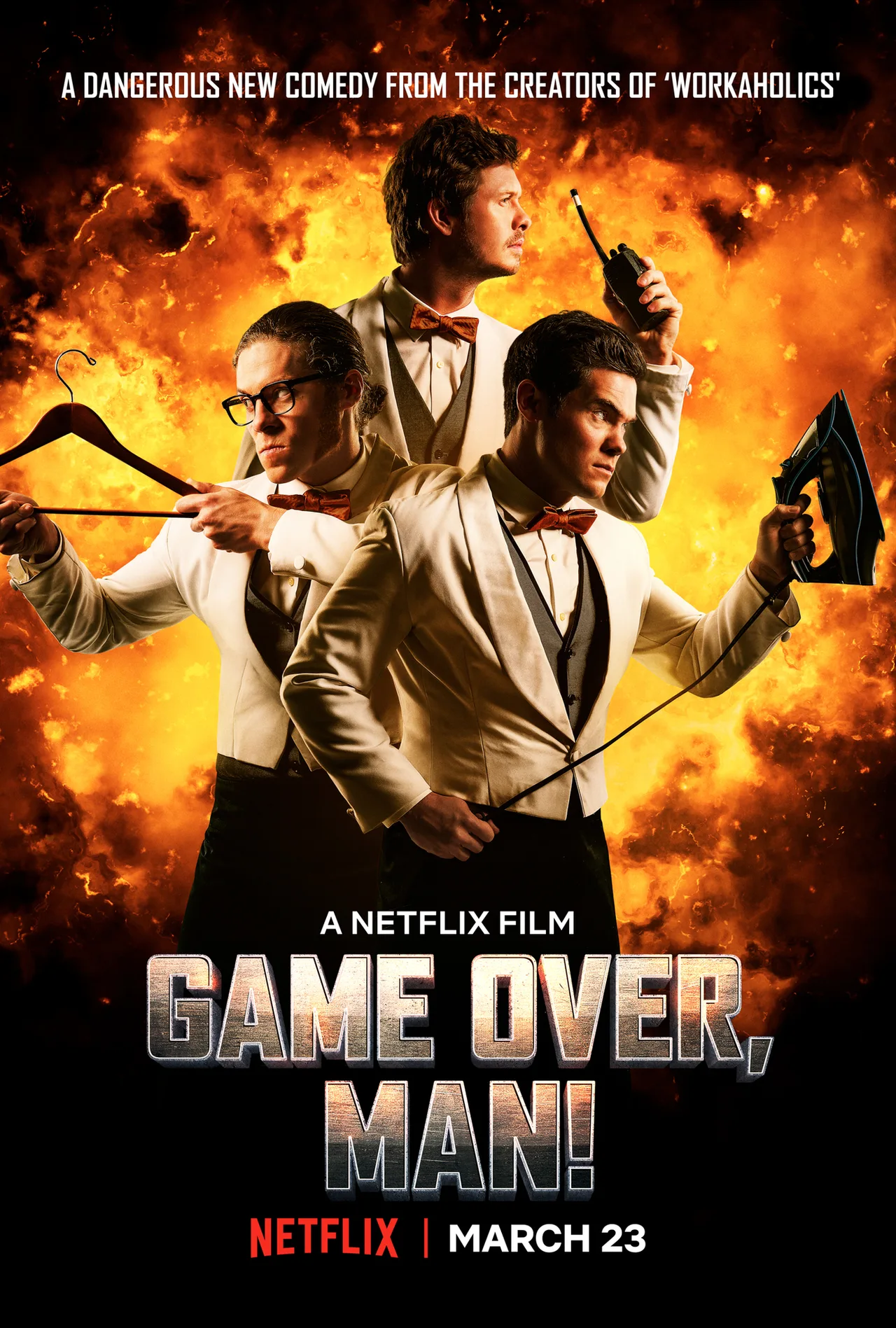 پوستر Game Over, Man!