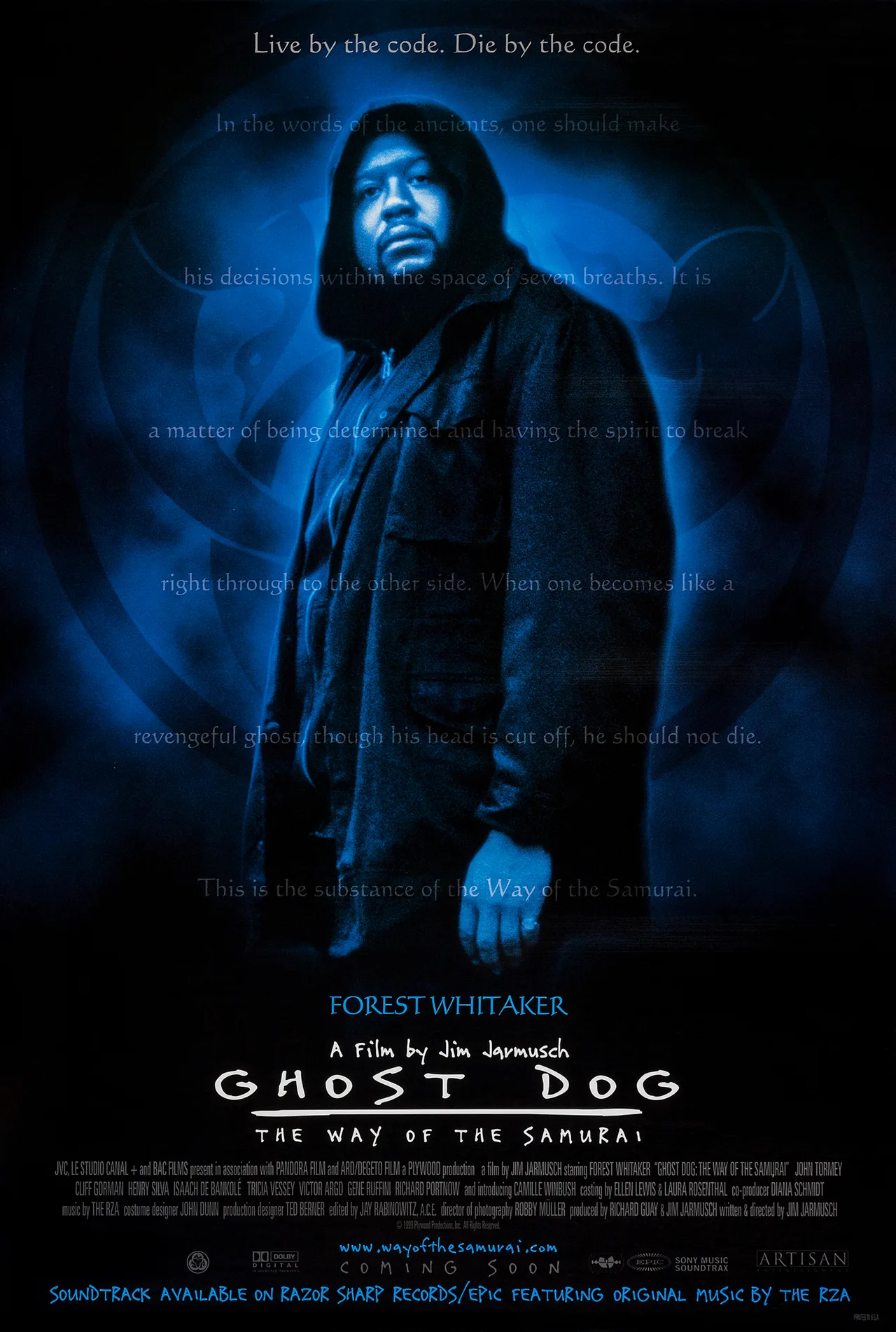 پوستر Ghost Dog: The Way of the Samurai