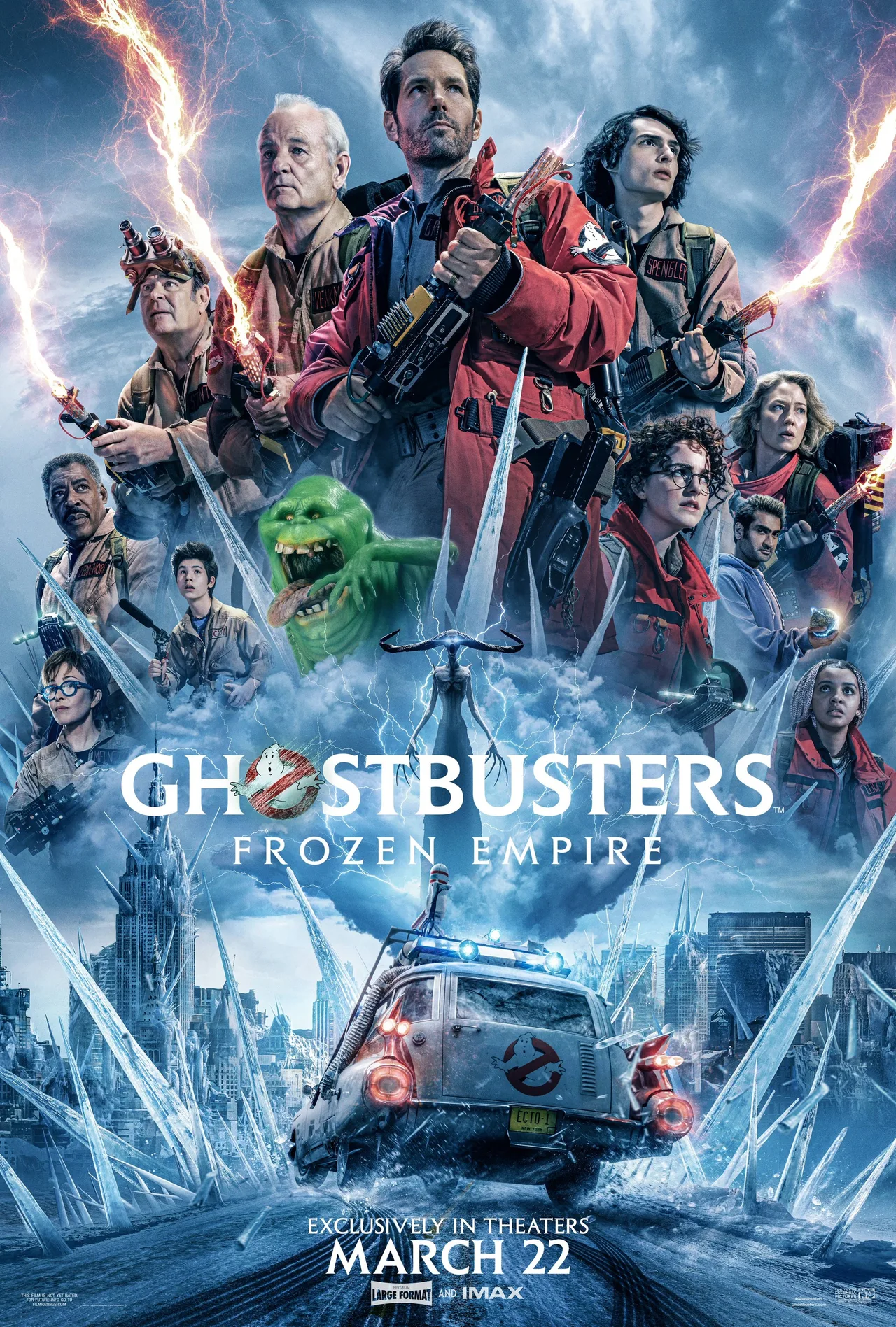 پوستر Ghostbusters: Frozen Empire