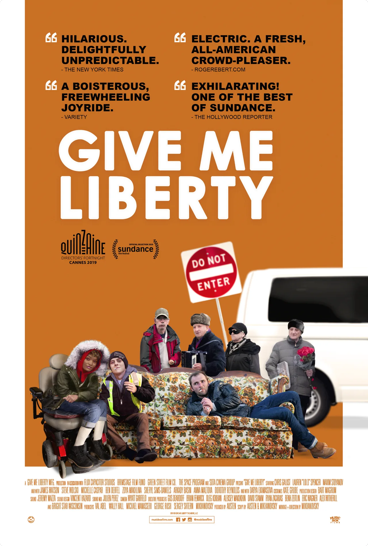 پوستر Give Me Liberty