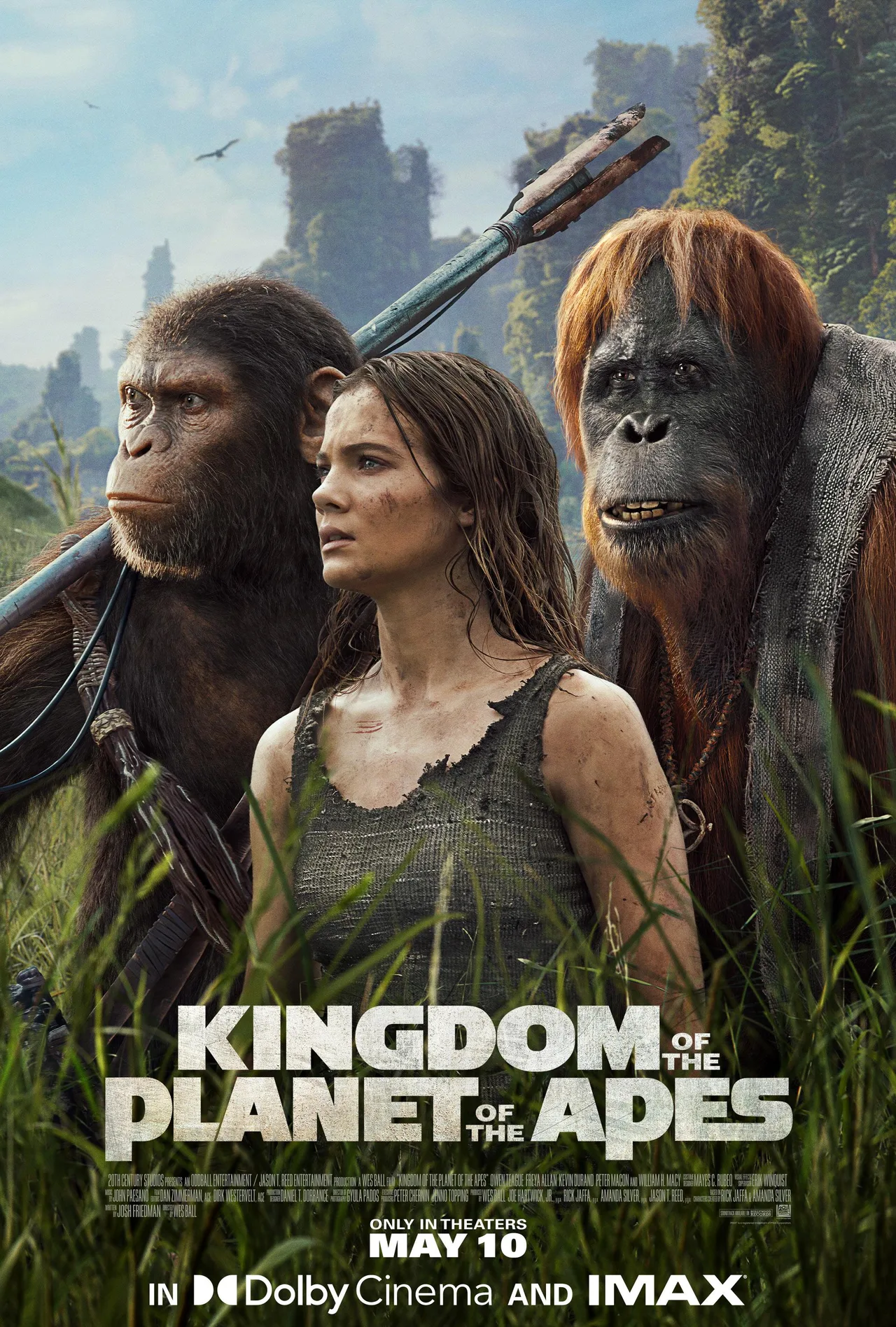 پوستر Kingdom of the Planet of the Apes