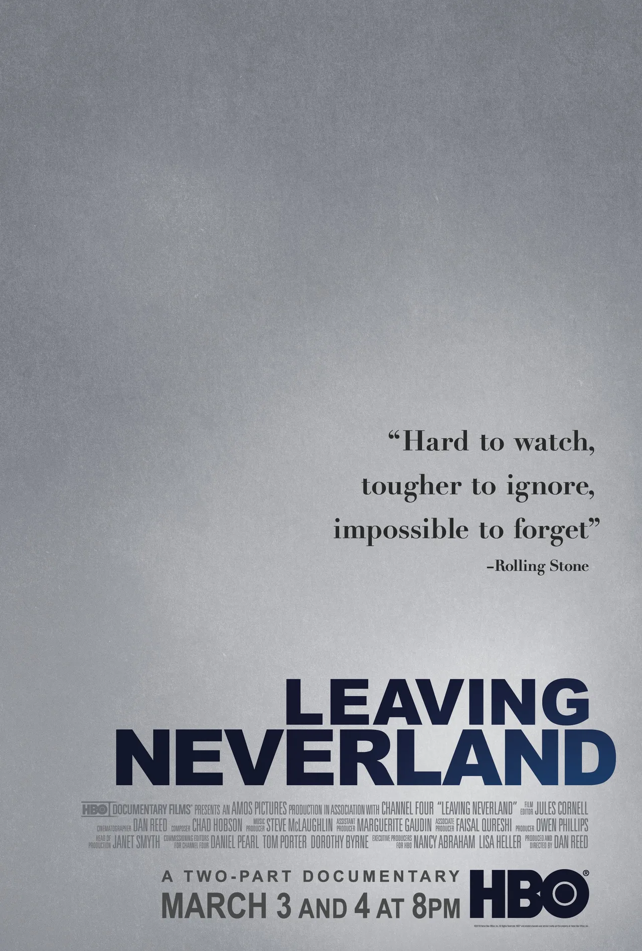 پوستر Leaving Neverland