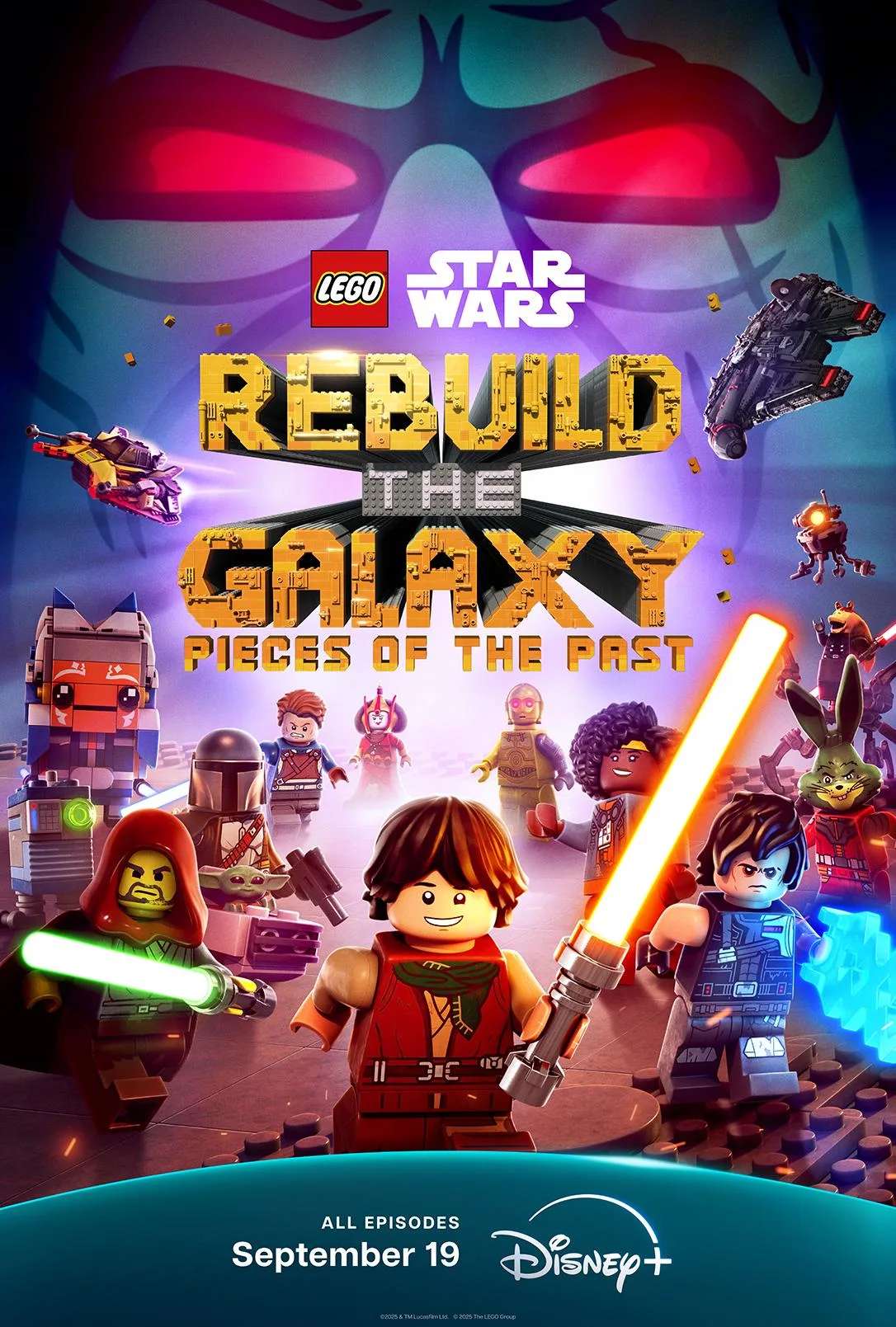 پوستر Lego Star Wars: Rebuild the Galaxy