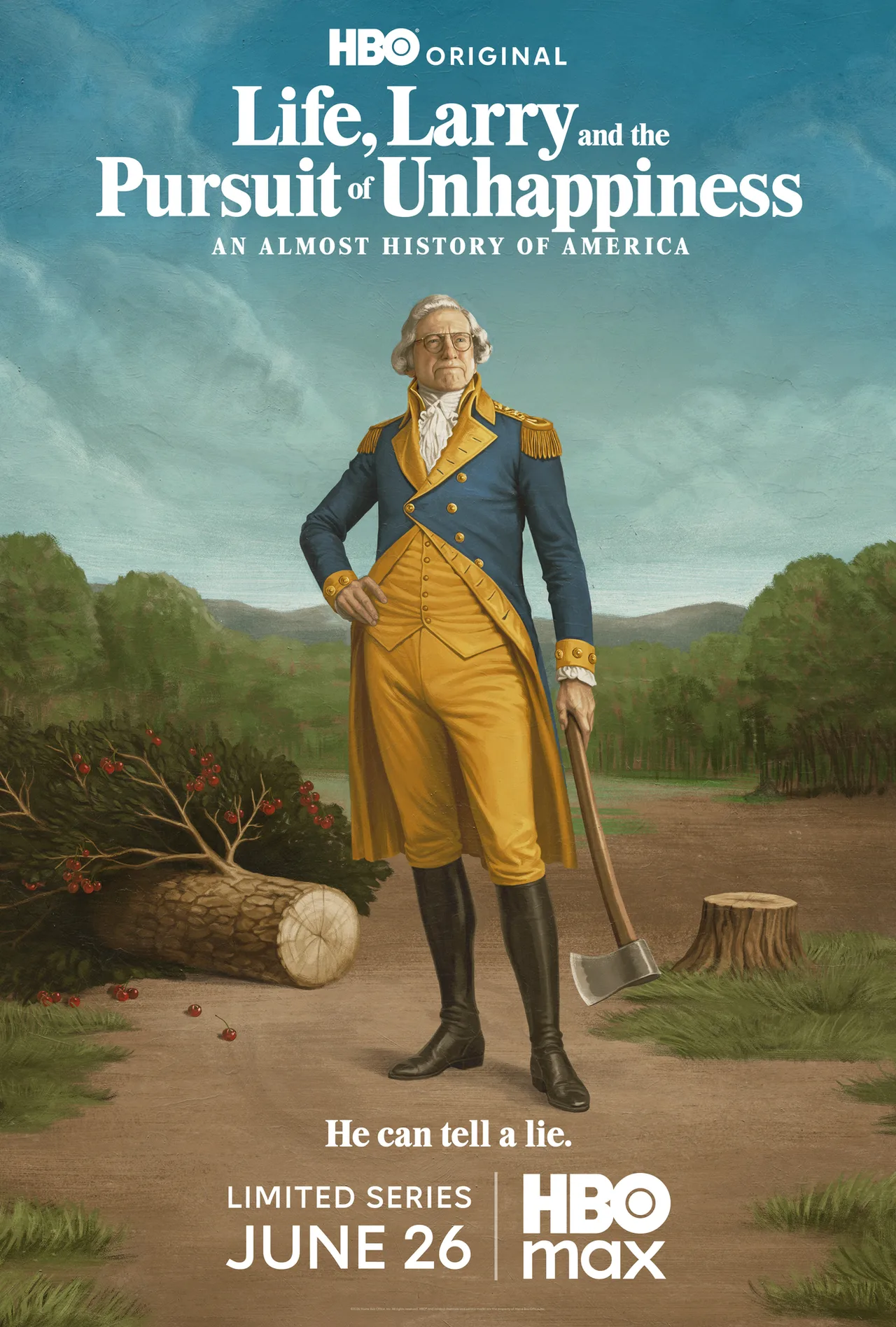 پوستر Life, Larry and the Pursuit of Unhappiness: an Almost History of America