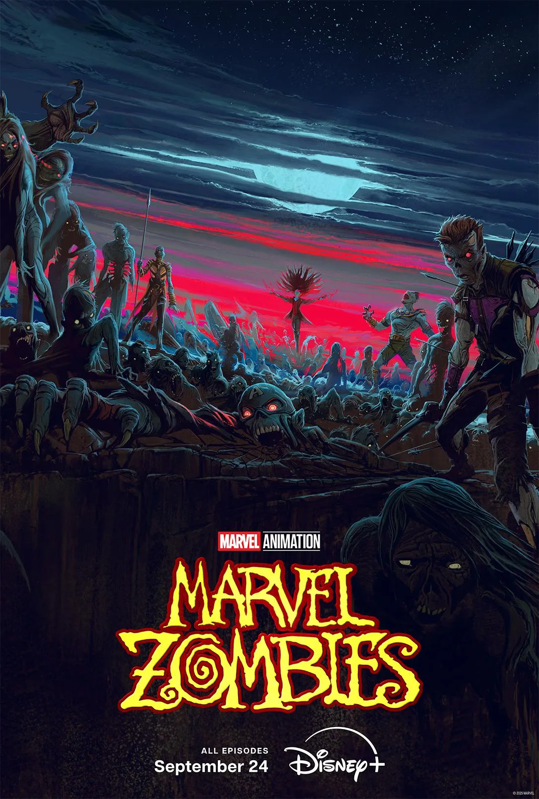 پوستر Marvel Zombies