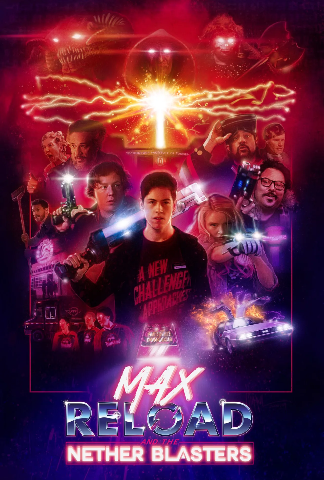 پوستر Max Reload and the Nether Blasters
