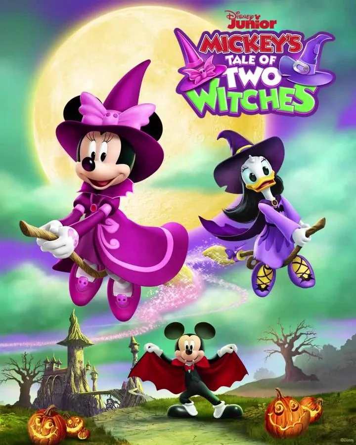 پوستر Mickey's Tale of Two Witches