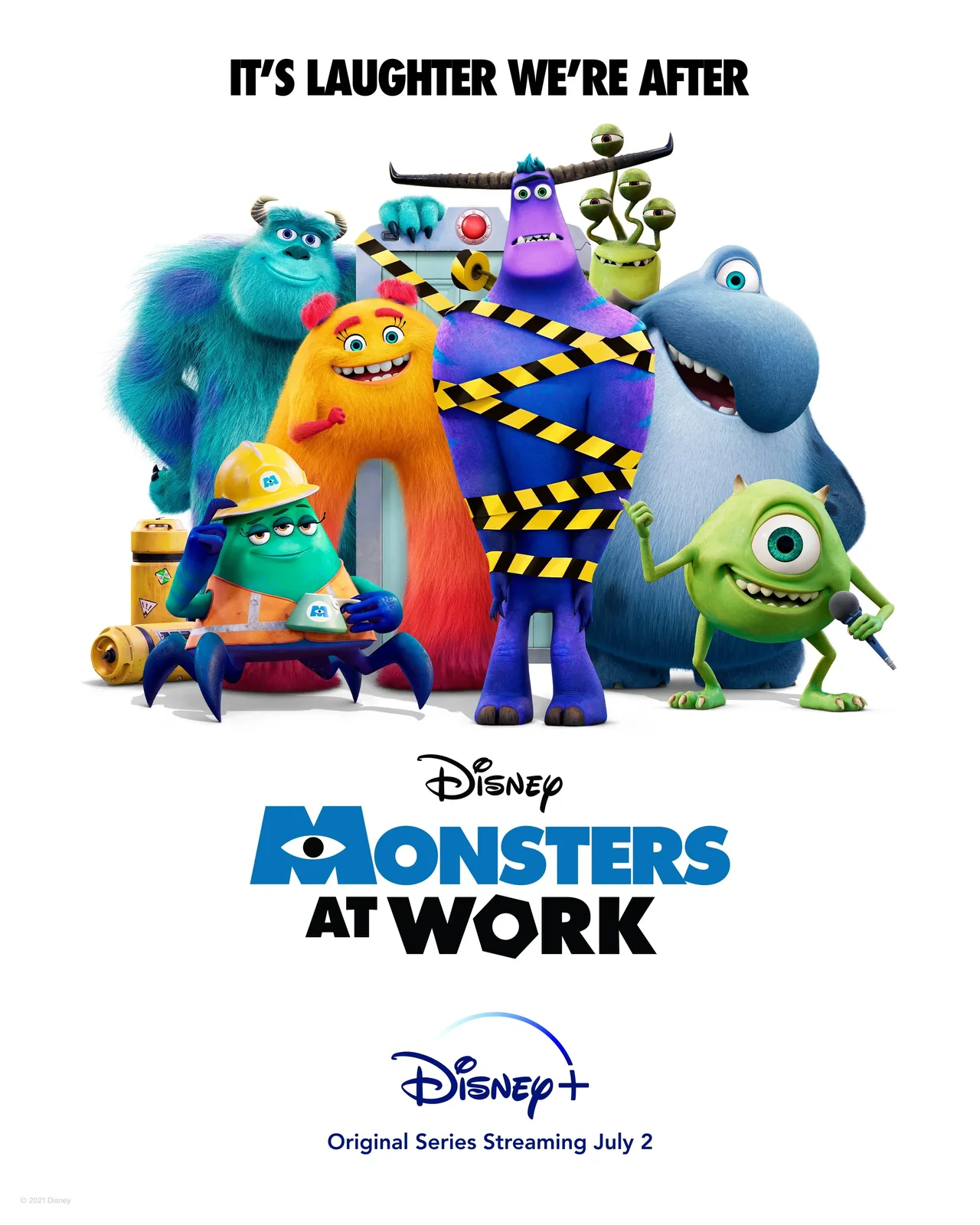 پوستر Monsters at Work