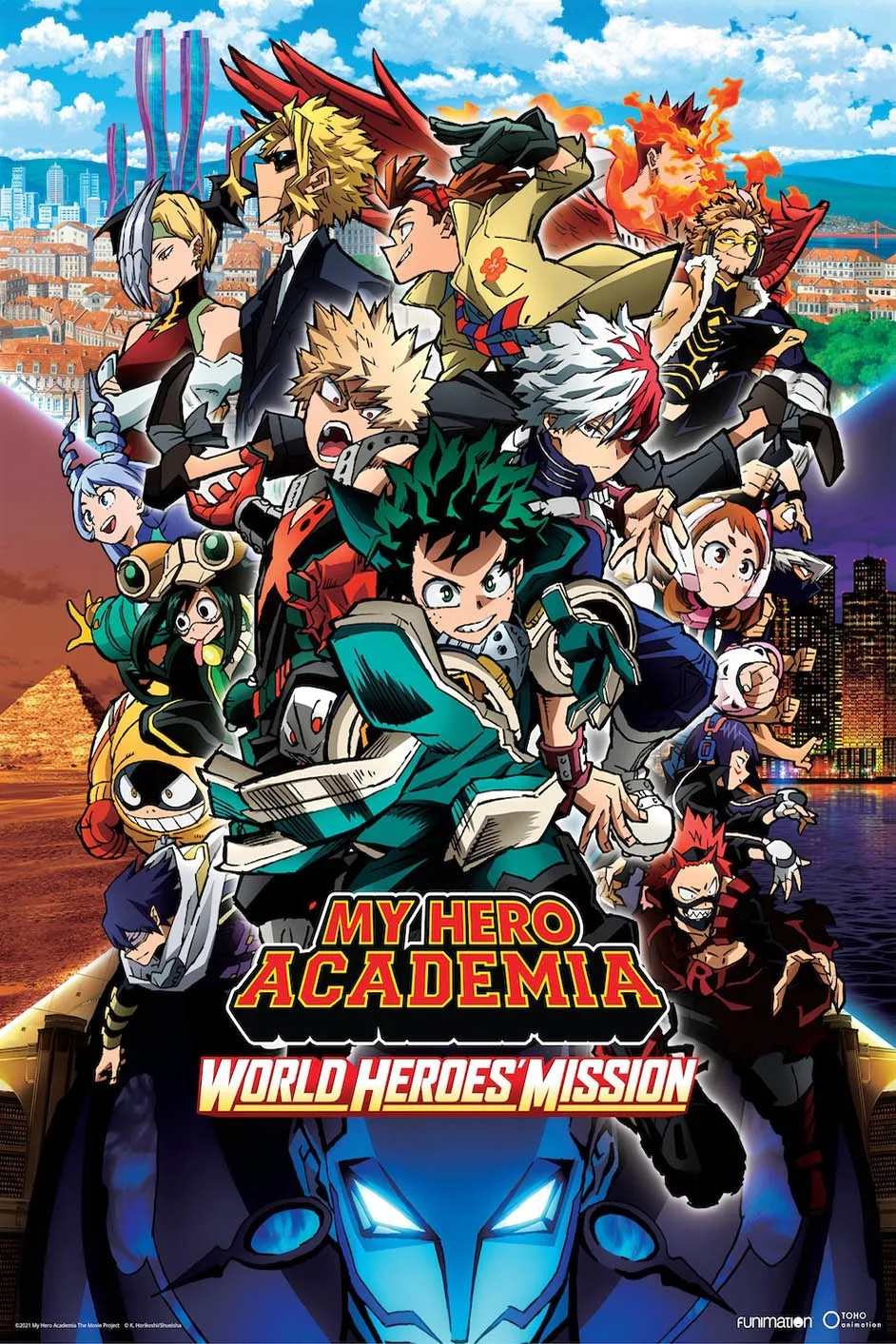 پوستر My Hero Academia: World Heroes' Mission