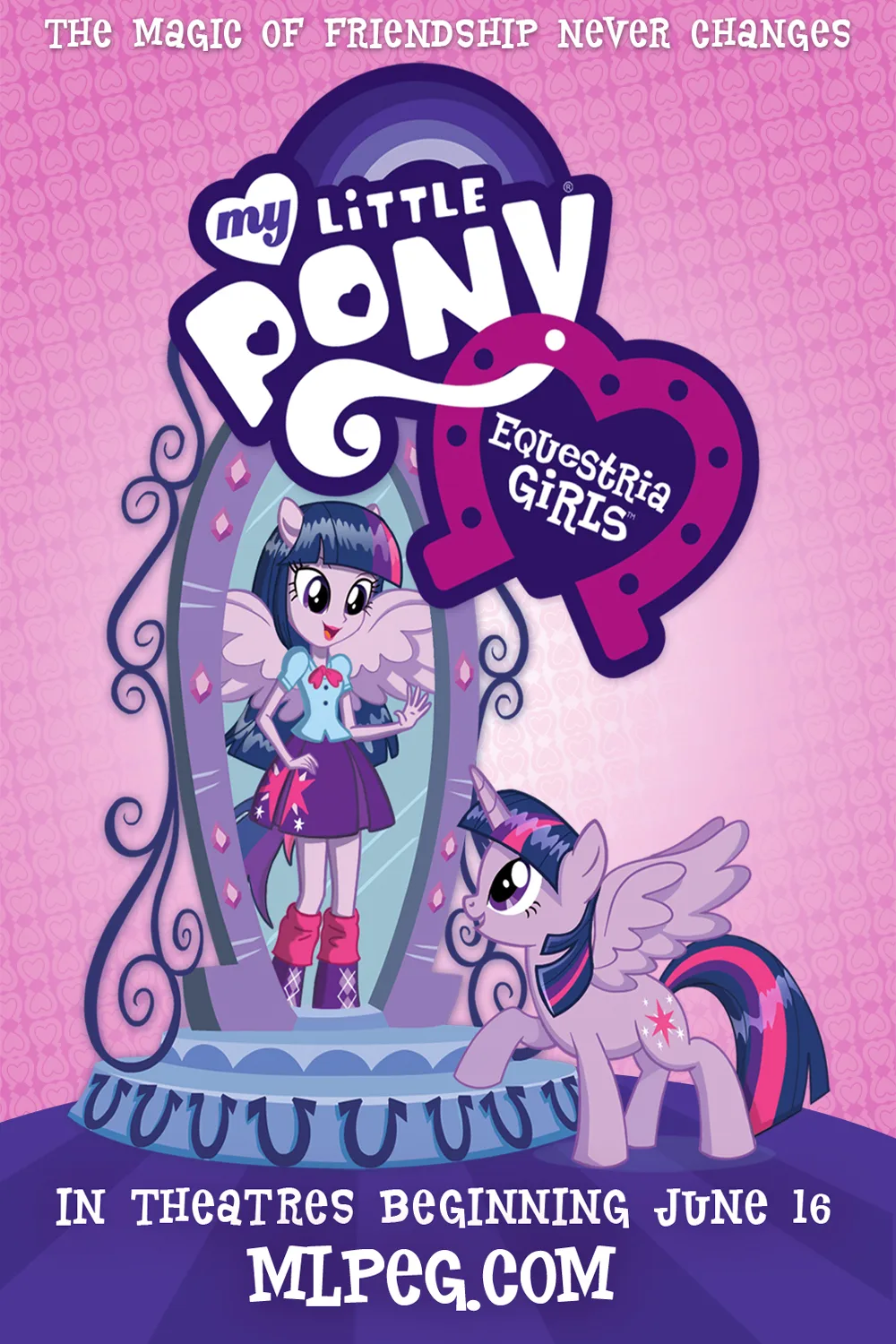پوستر My Little Pony: Equestria Girls