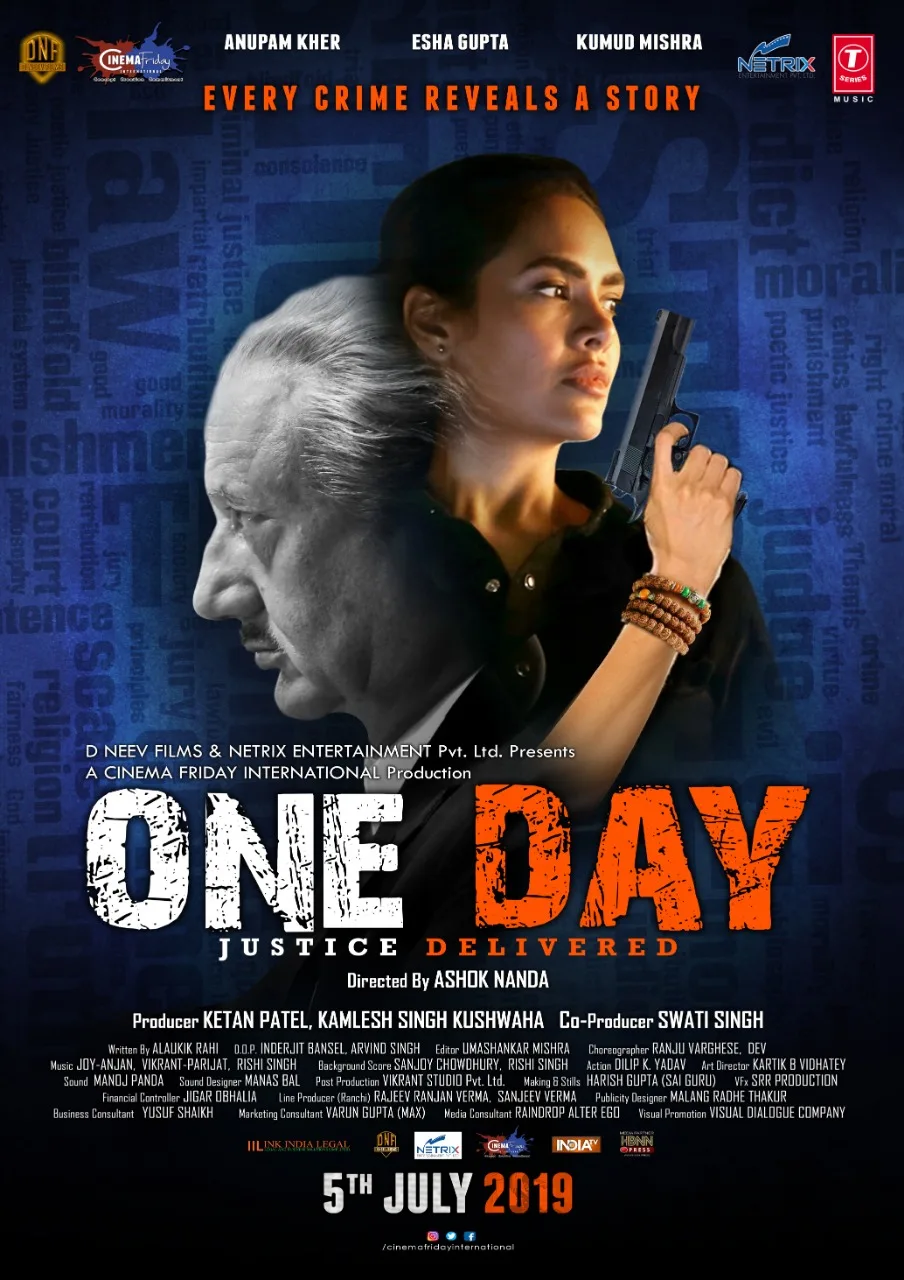 پوستر One Day: Justice Delivered