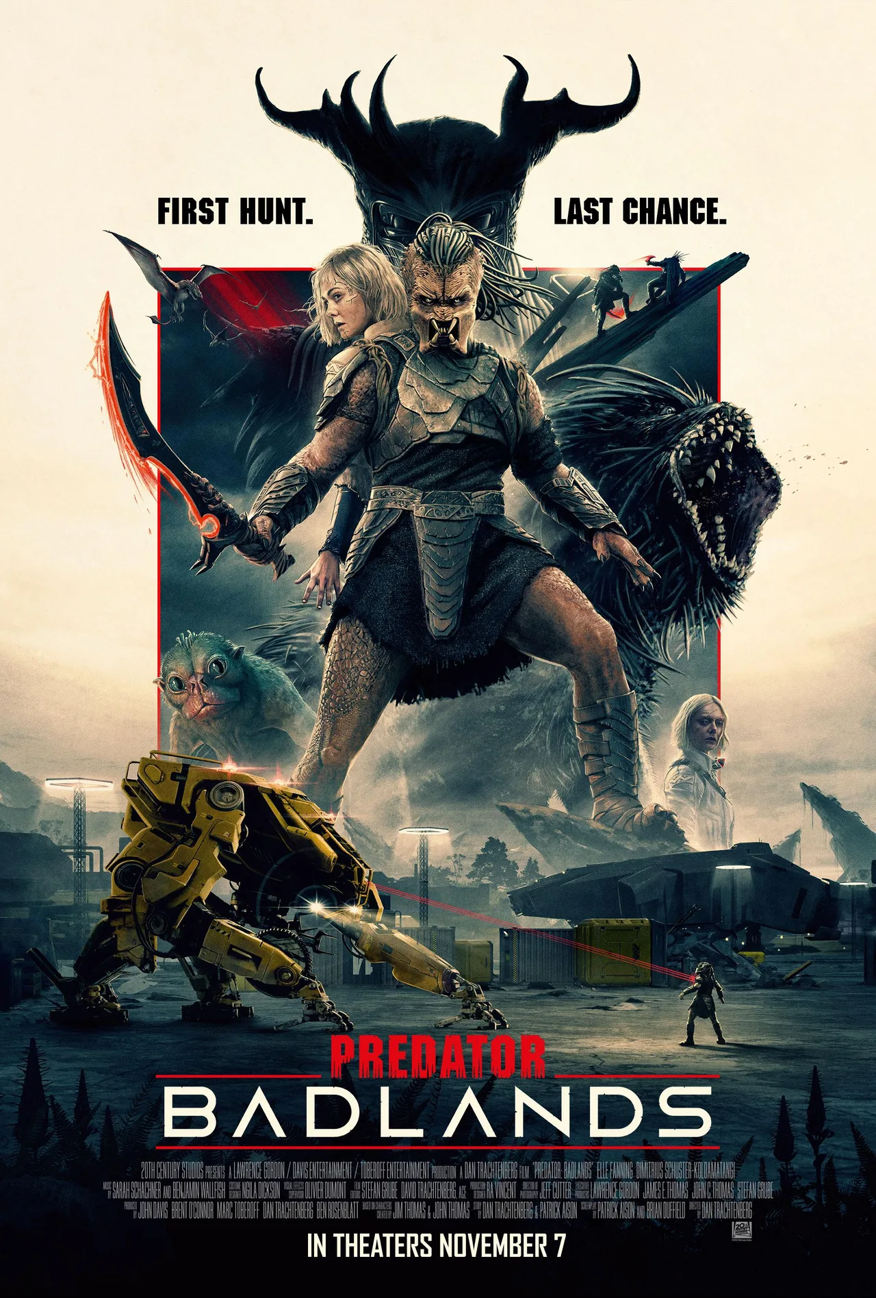 پوستر Predator: Badlands