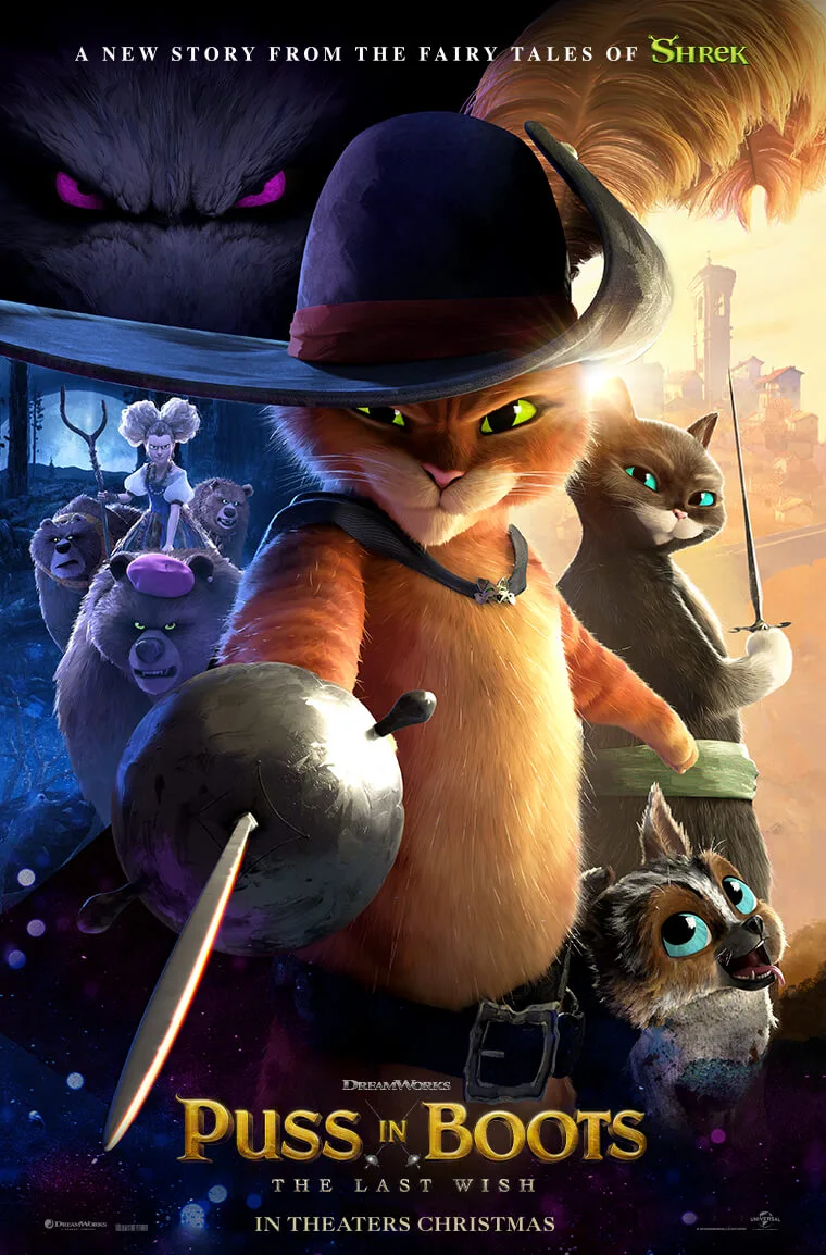 پوستر Puss in Boots: The Last Wish