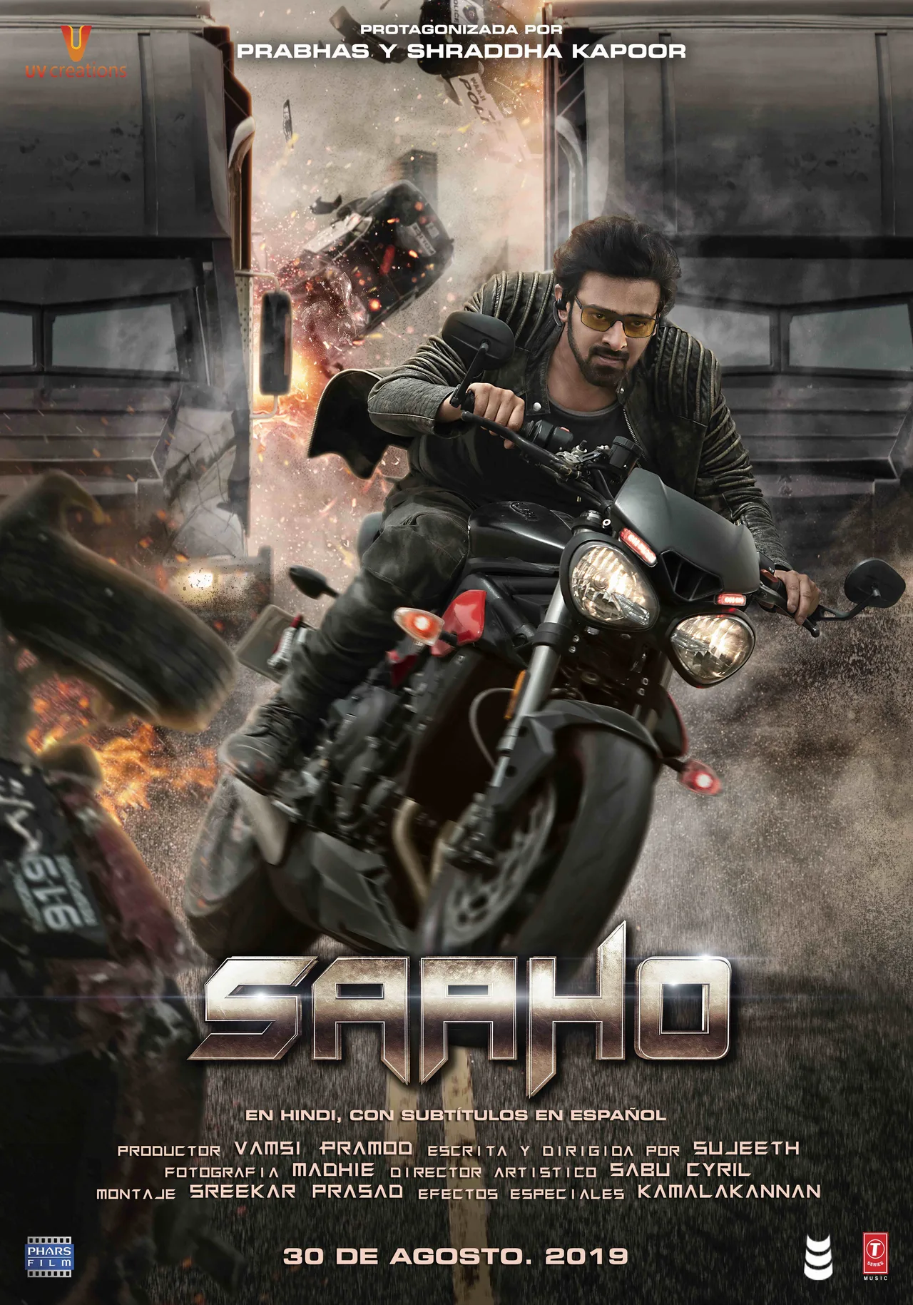 پوستر Saaho