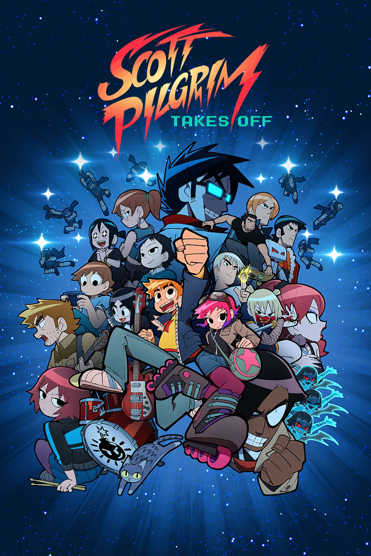 پوستر Scott Pilgrim Takes Off