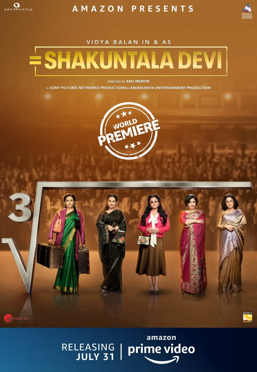 پوستر Shakuntala Devi