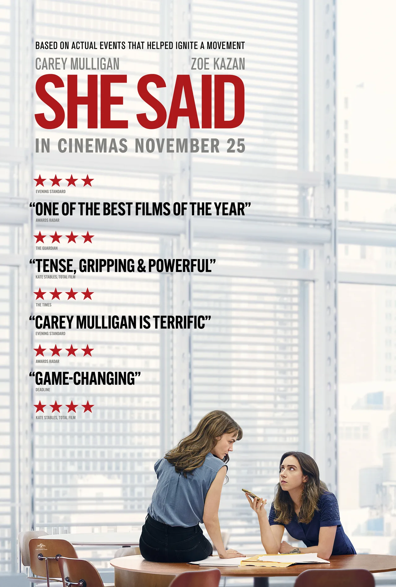 پوستر She Said
