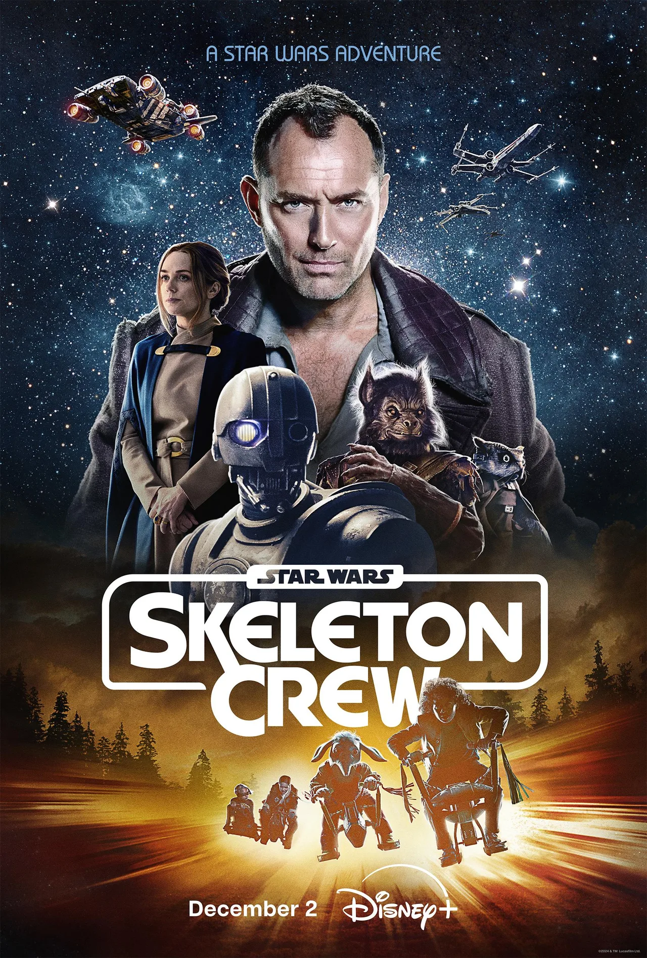 پوستر Skeleton Crew