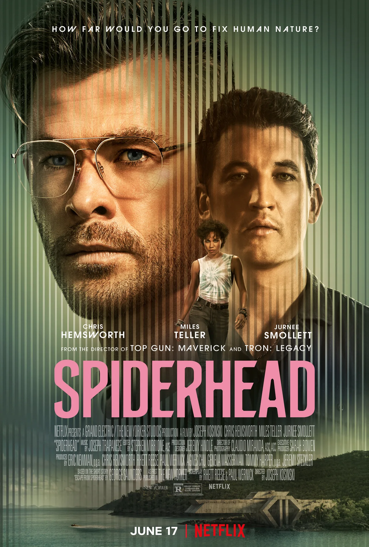 پوستر Spiderhead