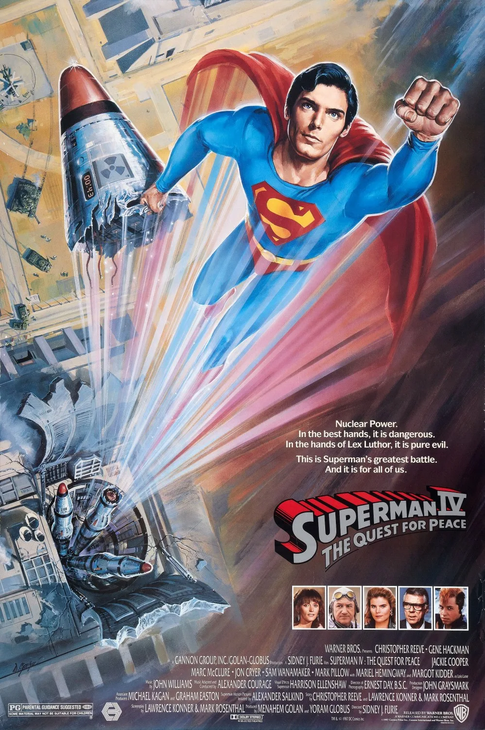 پوستر Superman IV: The Quest for Peace