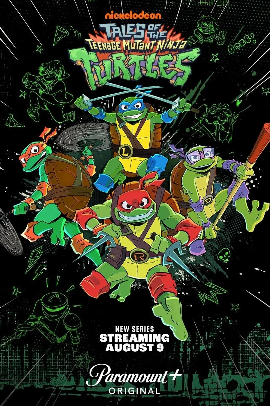 پوستر Tales of the Teenage Mutant Ninja Turtles