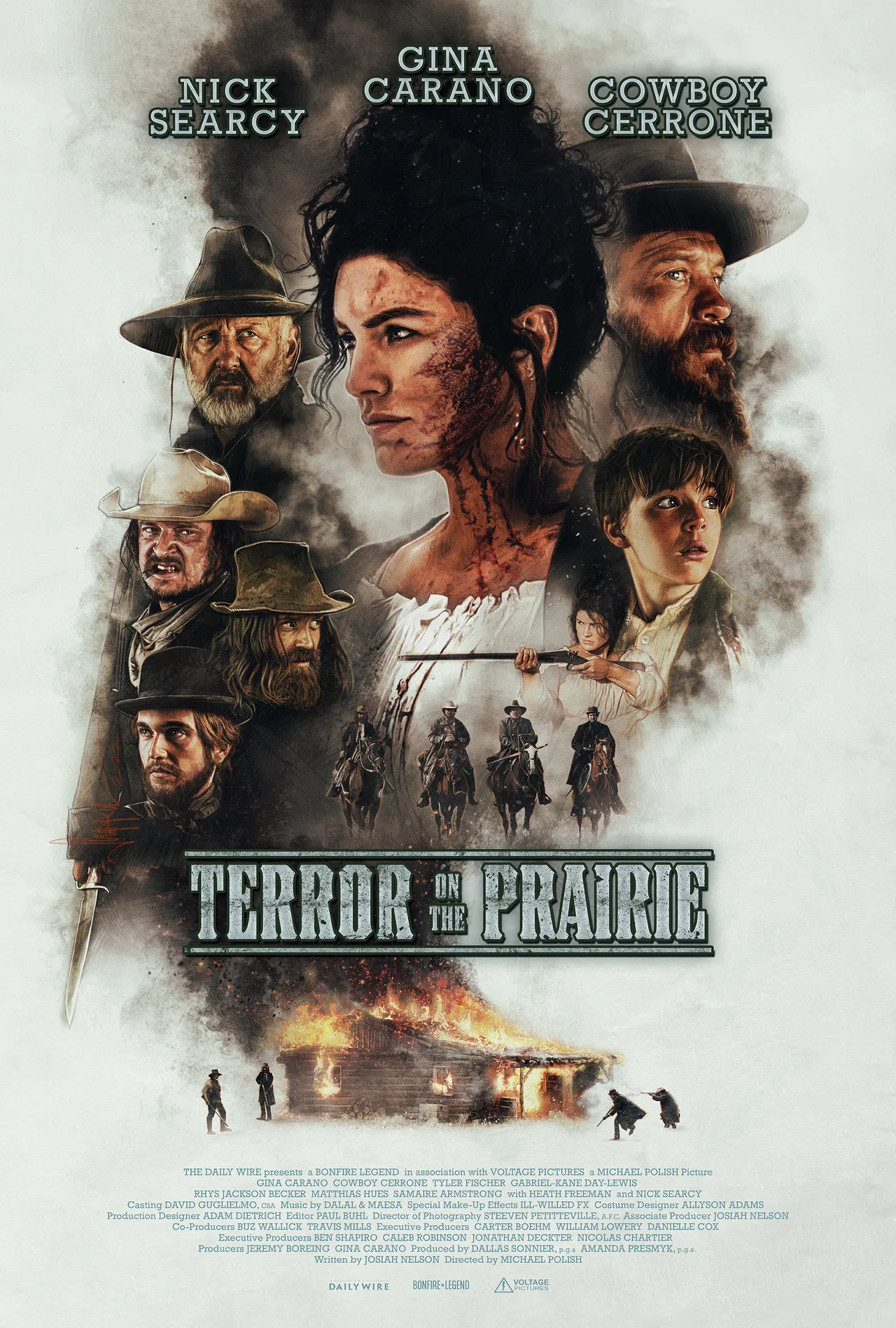 پوستر Terror on the Prairie