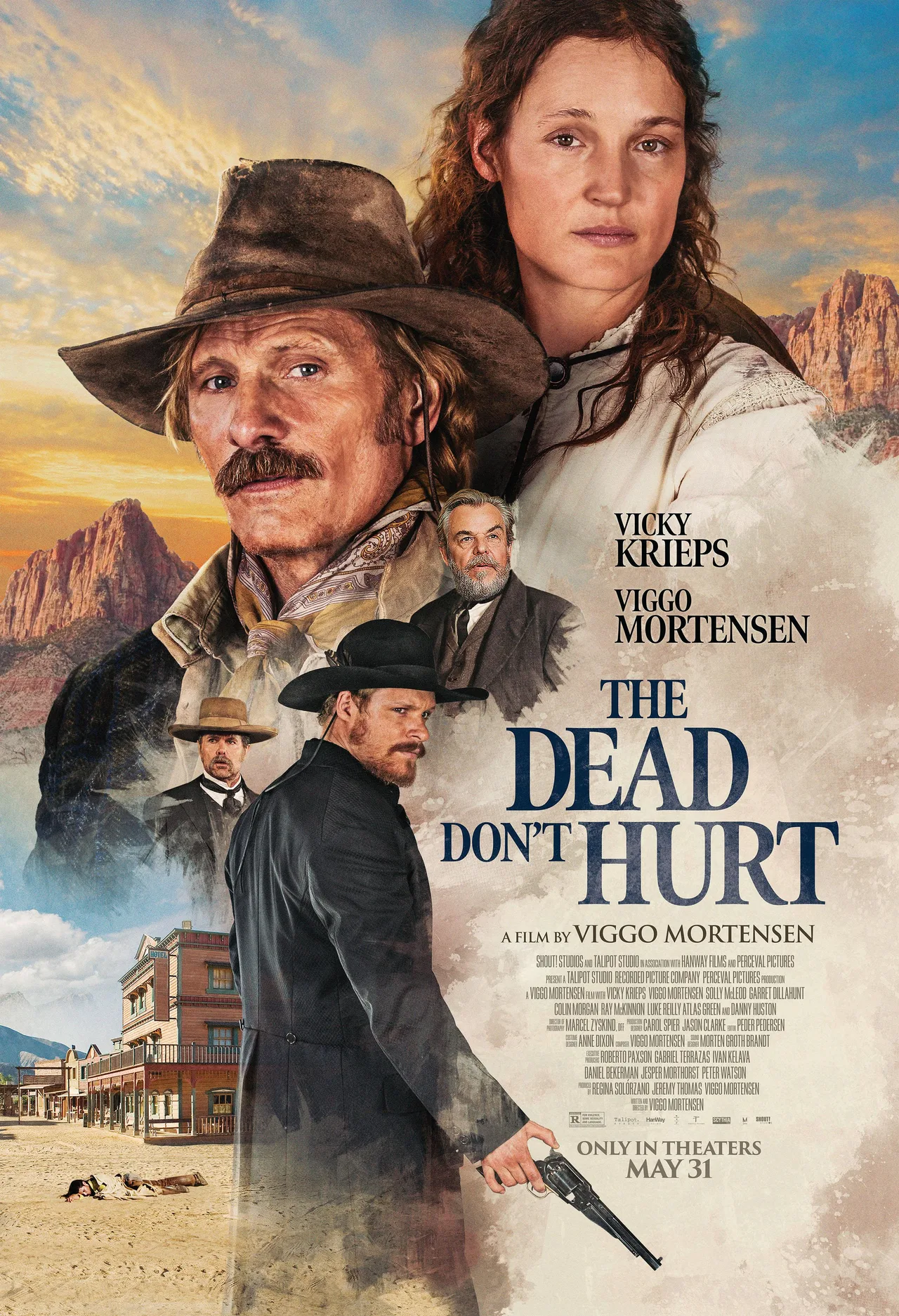 پوستر The Dead Don't Hurt
