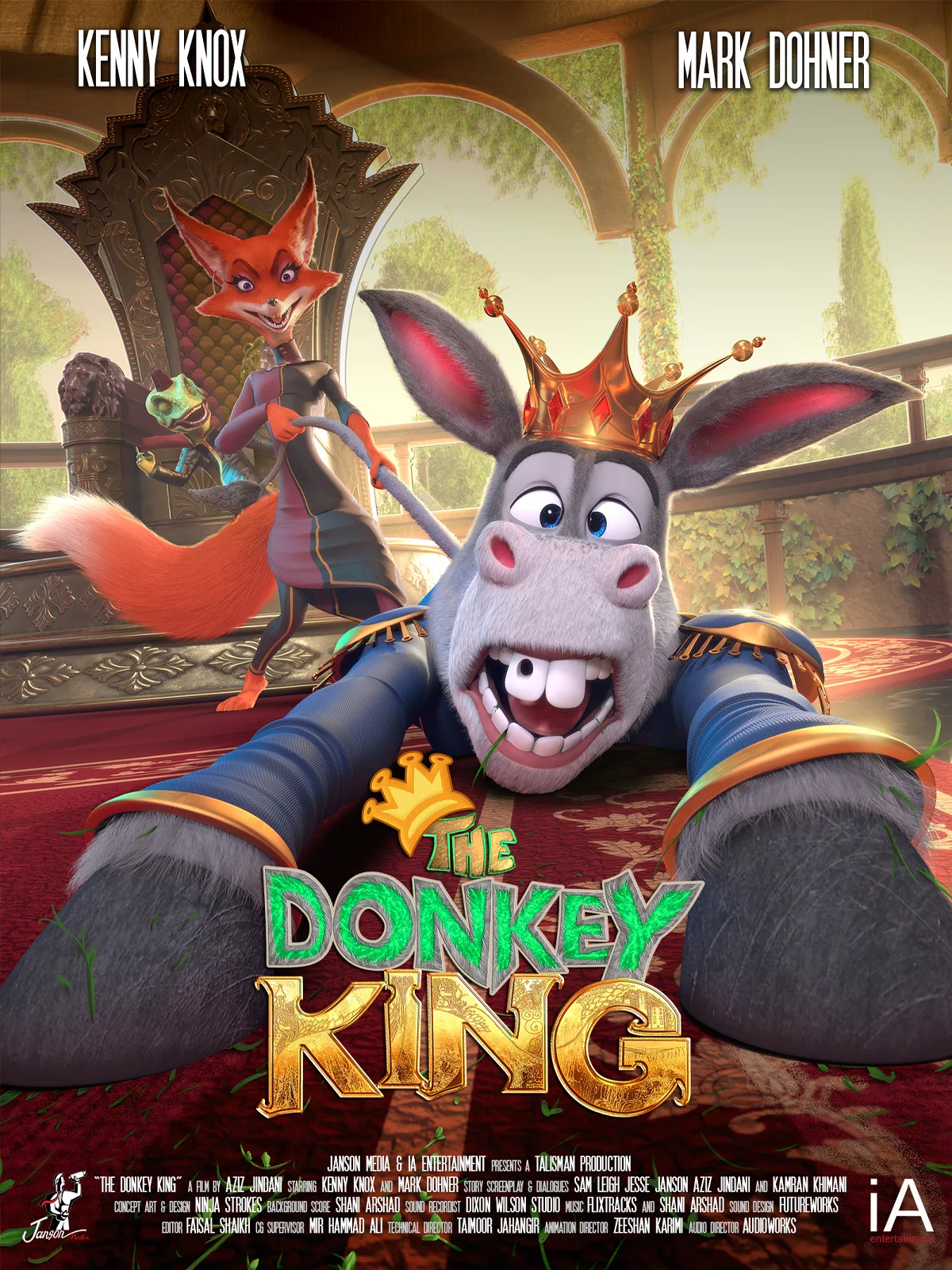 پوستر The Donkey King