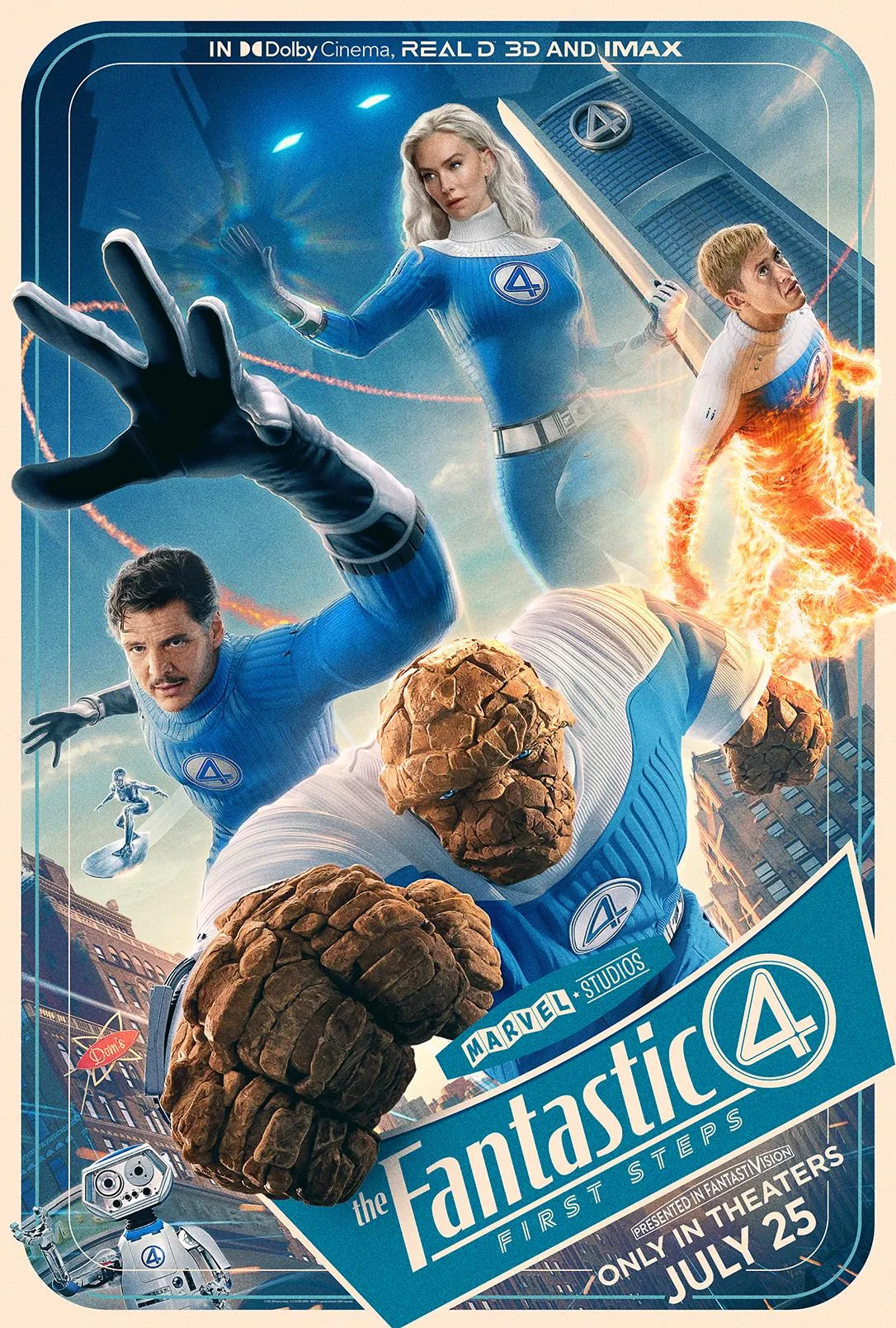 پوستر The Fantastic Four: First Steps