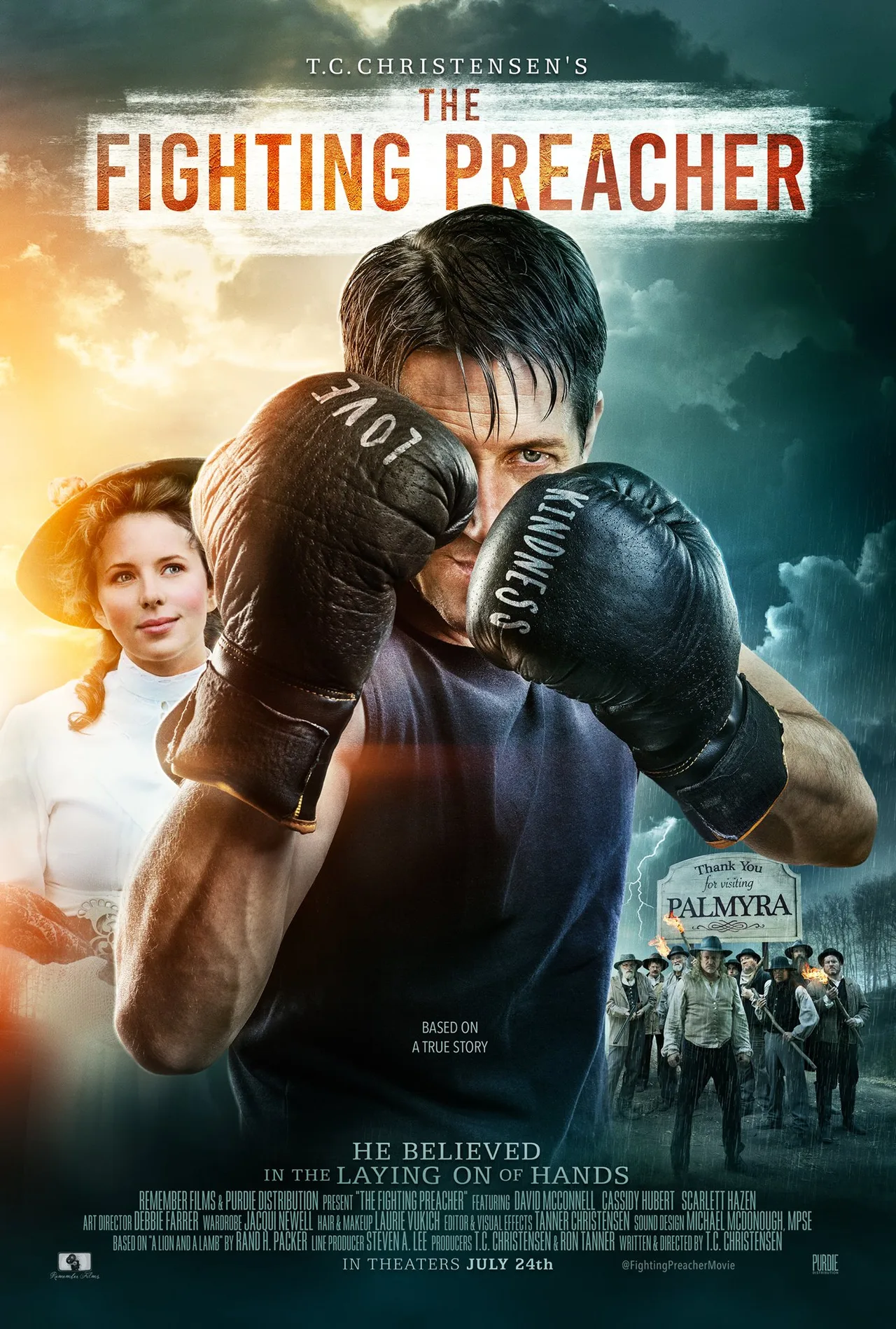 پوستر The Fighting Preacher