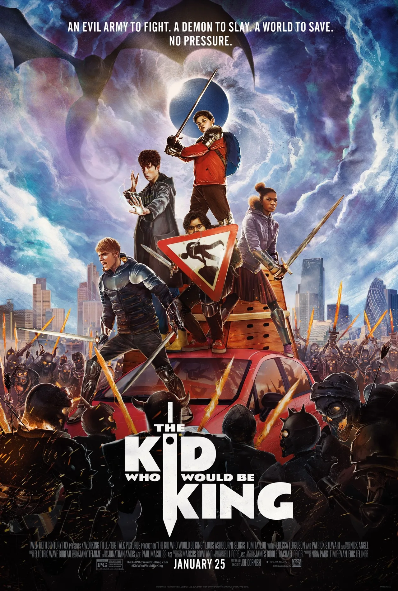 پوستر The Kid Who Would Be King